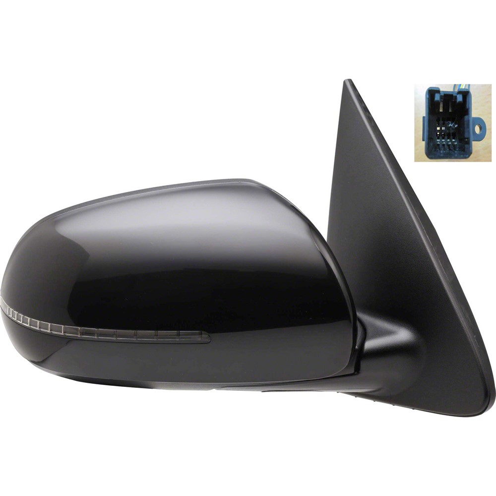 Right Passenger Side Door Mirror For 11-13 Kia Forte