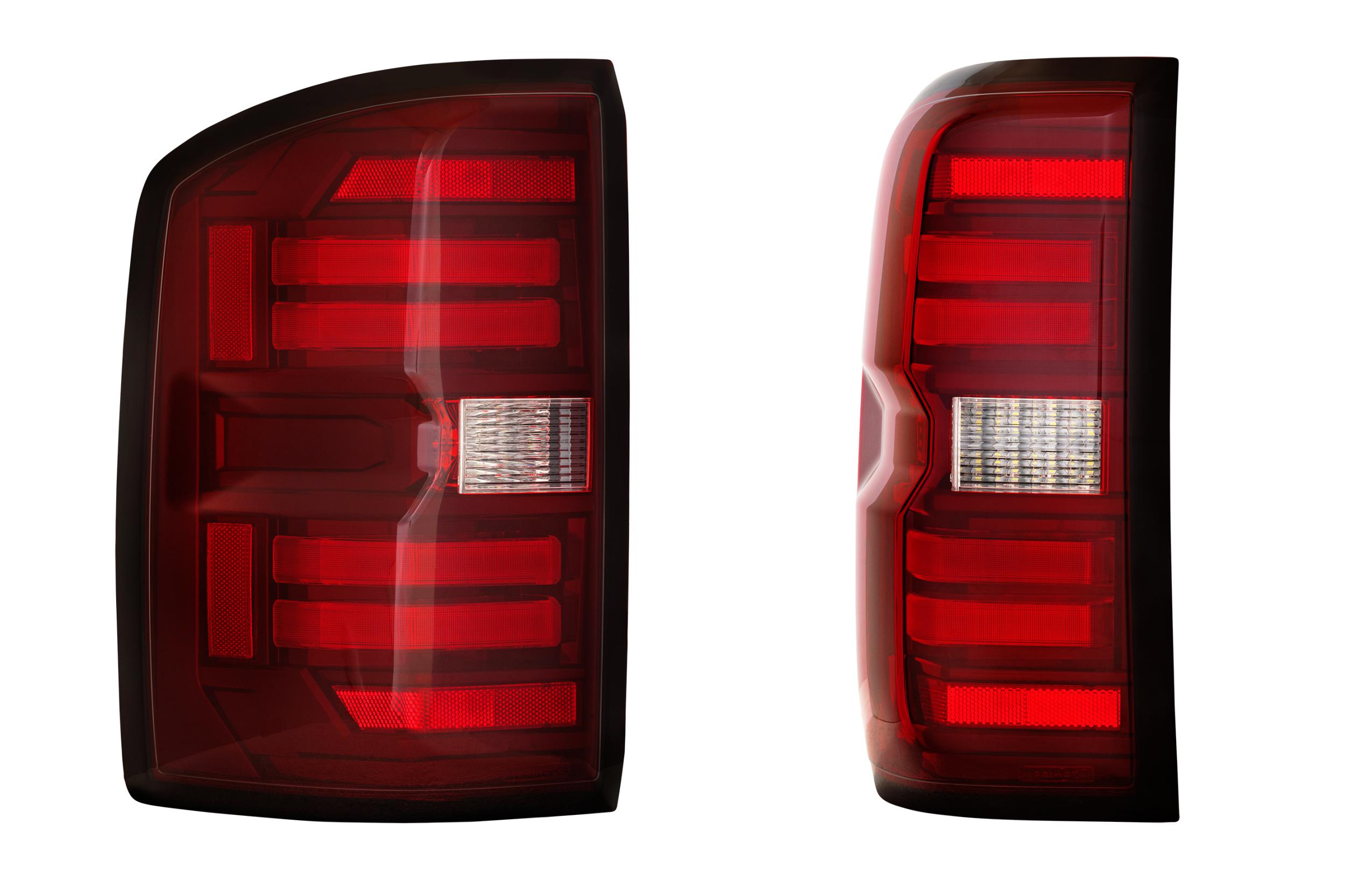 Tail Light Set For 14-18 GMC Sierra 1500, 15-19 GMC Sierra 2500 HD, 15-19 GMC Sierra 3500 HD