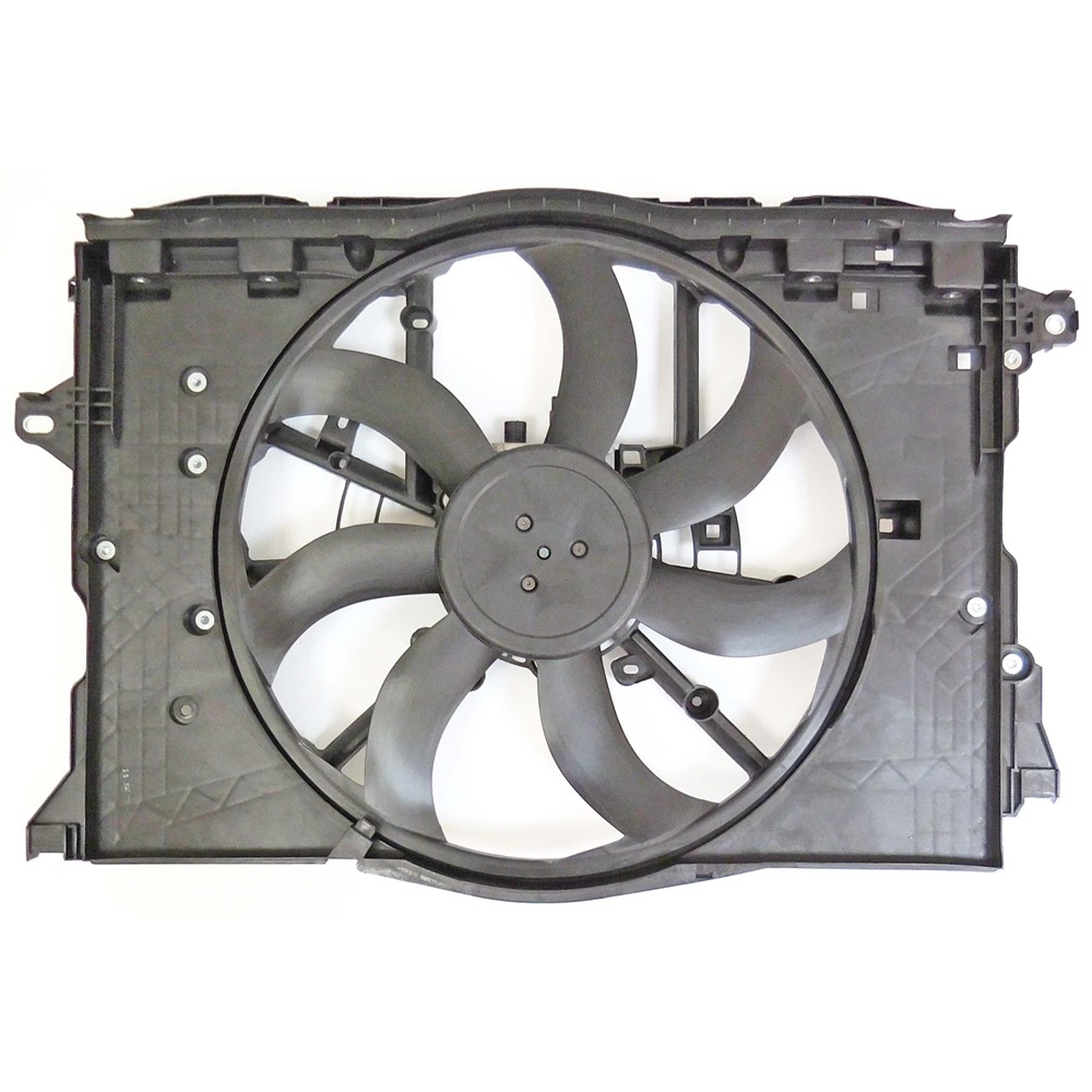 Dual Radiator And Condenser Fan Assembly For 18-21 Lexus LC500h