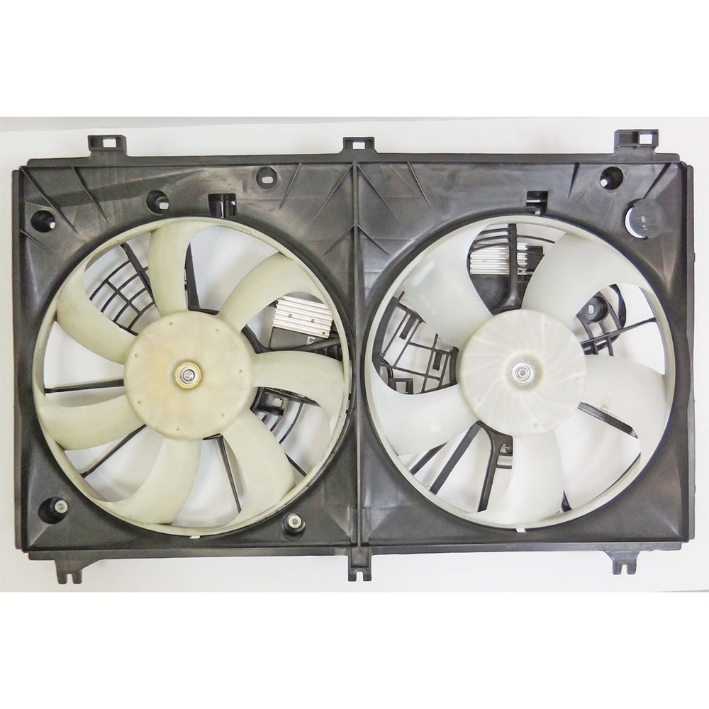 Dual Radiator And Condenser Fan Assembly For 16-17 Lexus GS200t, 16-17 Lexus RC200t