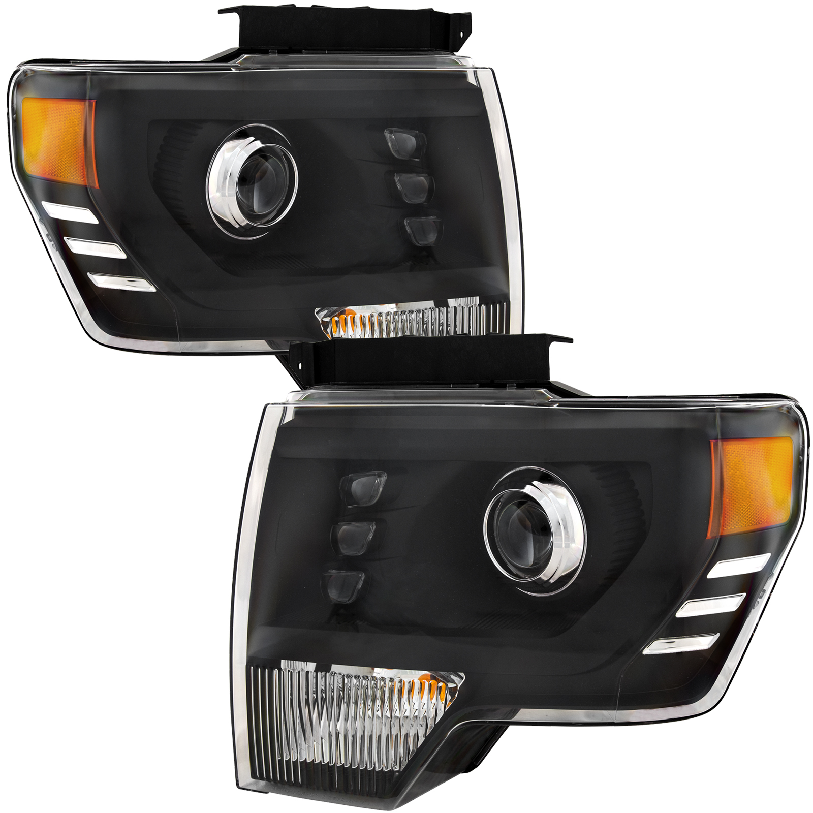Headlight Set For 09-14 Ford F-150
