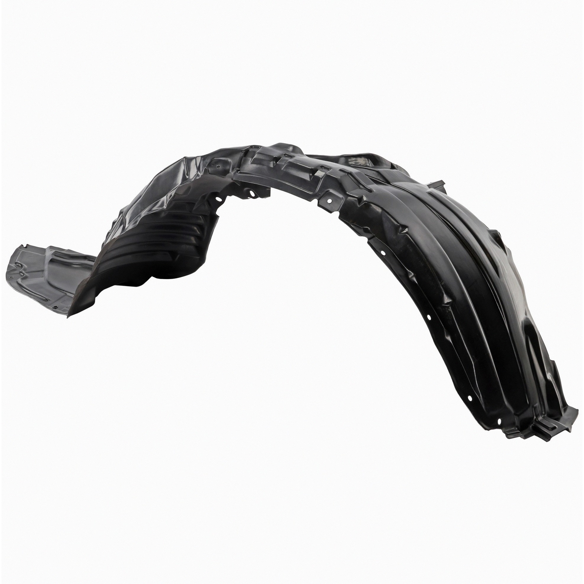 Left Driver Side Fender Liner For 10-13 Mazda 3, 10-13 Mazda 3 Sport; CAPA Certified