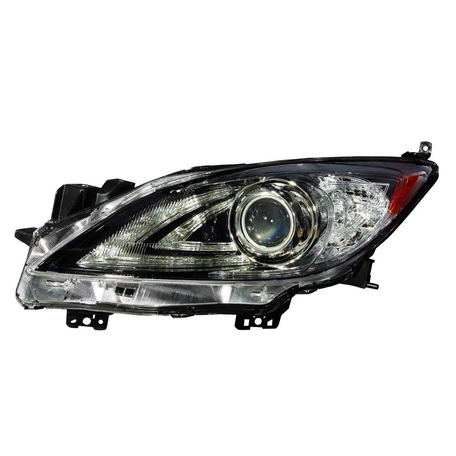 Left Driver Side Headlight For 10-13 Mazda 3
