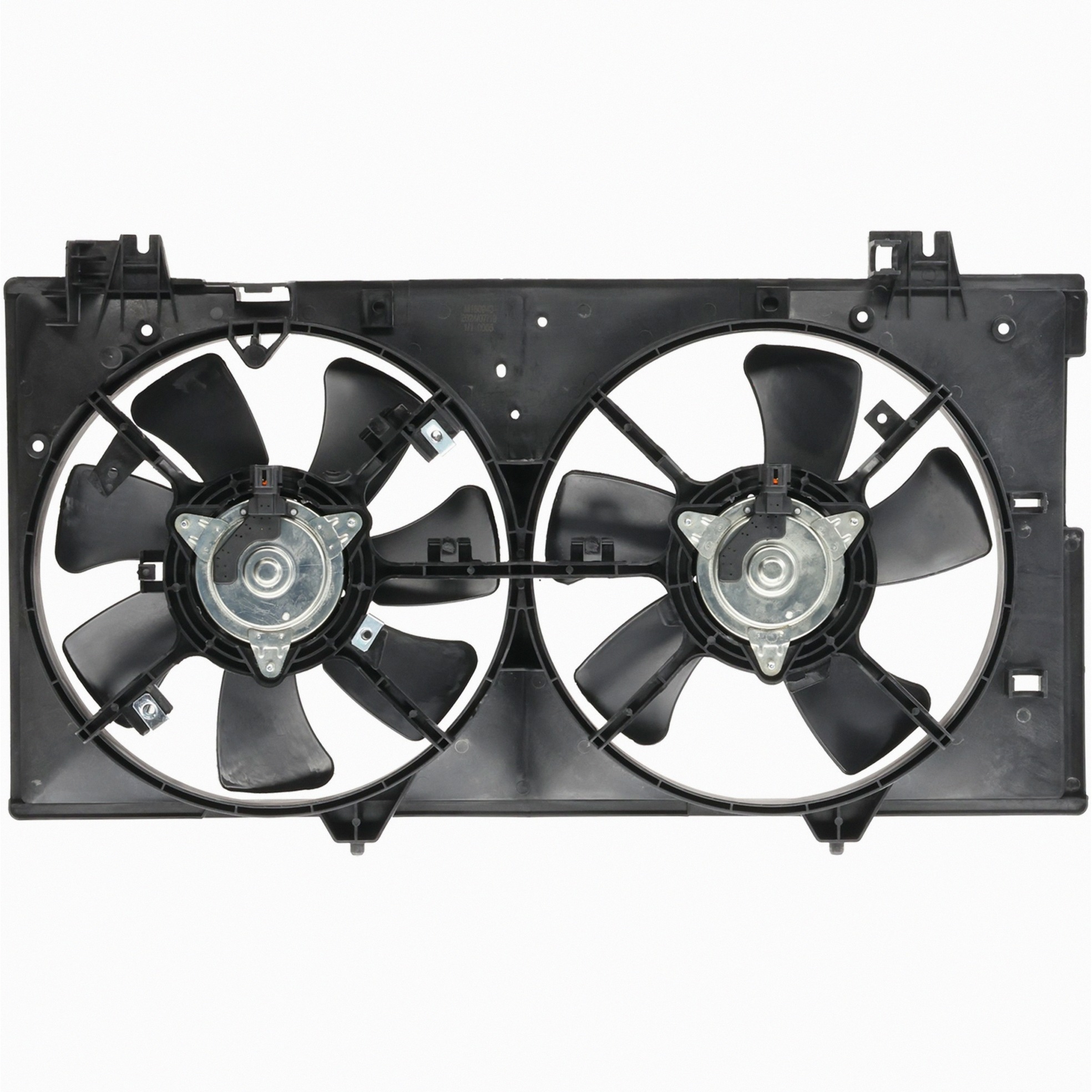 Dual Radiator And Condenser Fan Assembly For 03-08 Mazda 6
