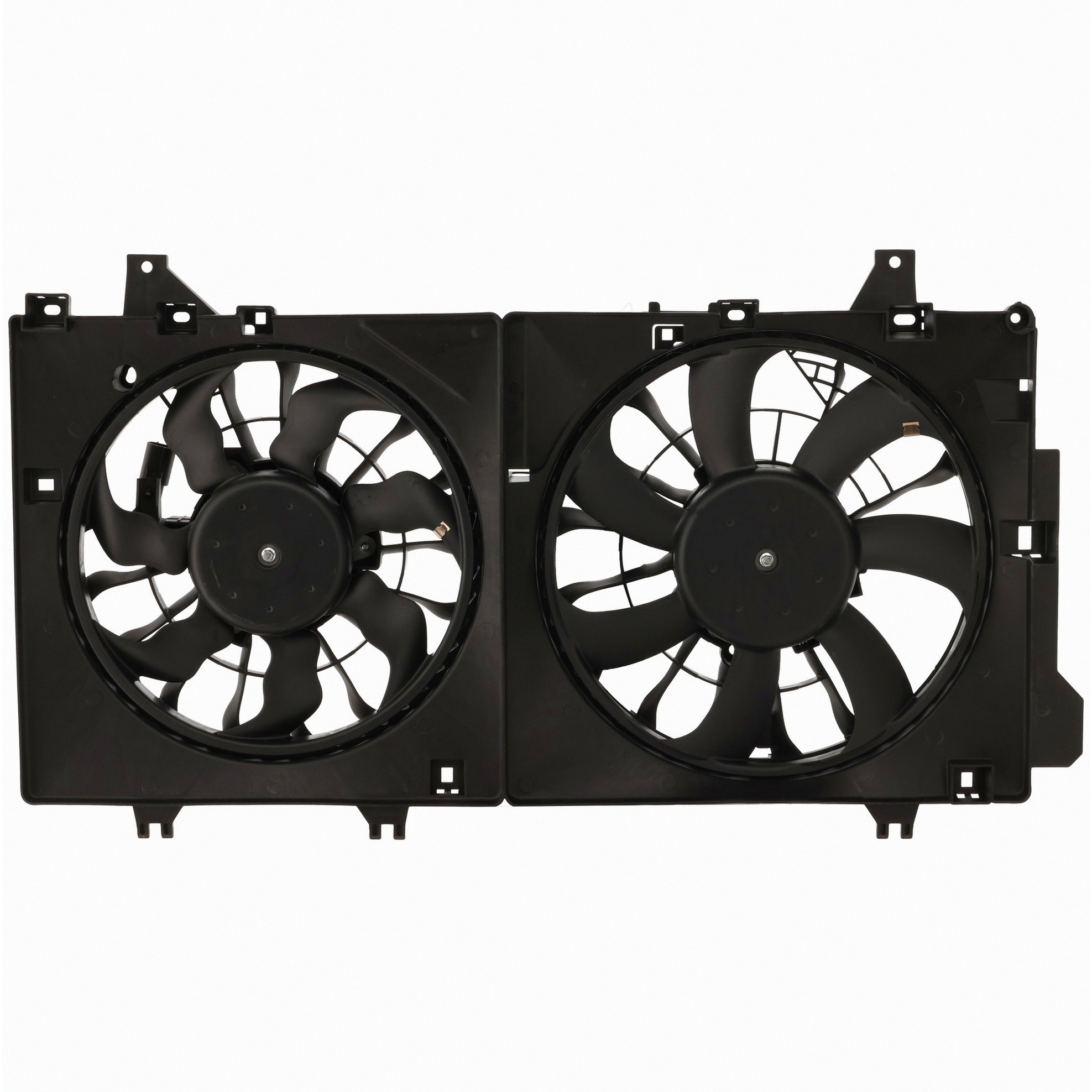 Dual Radiator And Condenser Fan Assembly For 14-18 Mazda 3, 14-18 Mazda 3 Sport