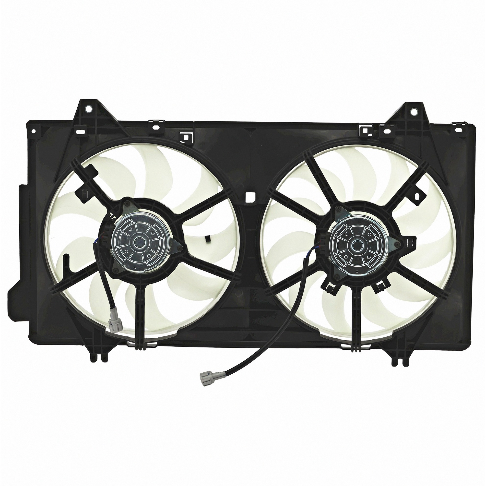 Dual Radiator And Condenser Fan Assembly For 16-18 Mazda 3, 16-18 Mazda 3 Sport