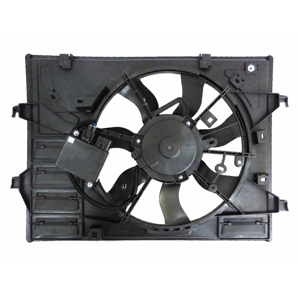 Dual Radiator And Condenser Fan Assembly For 16-22 Mazda MX-5 Miata