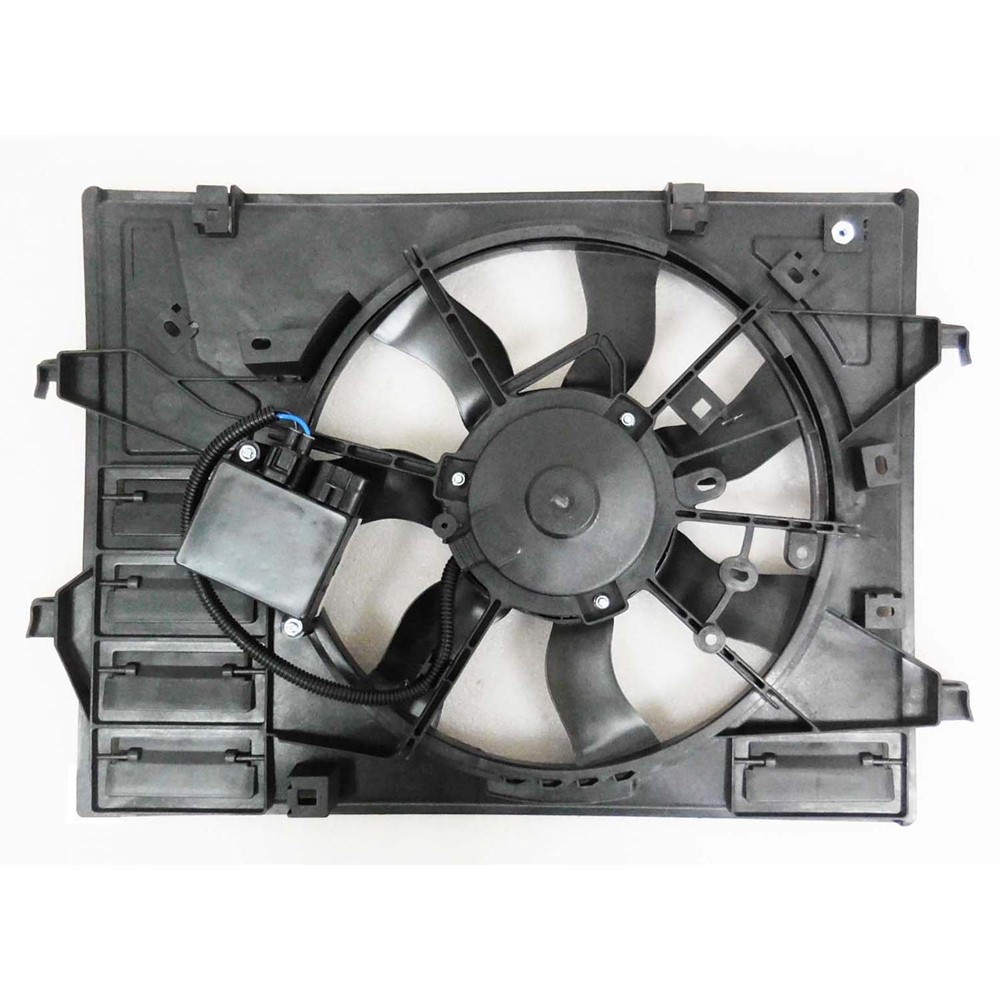 Dual Radiator And Condenser Fan Assembly For 16-22 Mazda MX-5 Miata