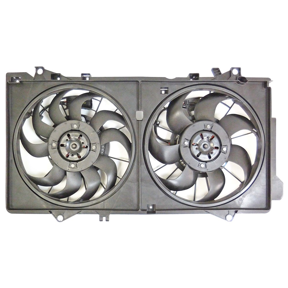 Dual Radiator And Condenser Fan Assembly For 14-21 Mazda 6