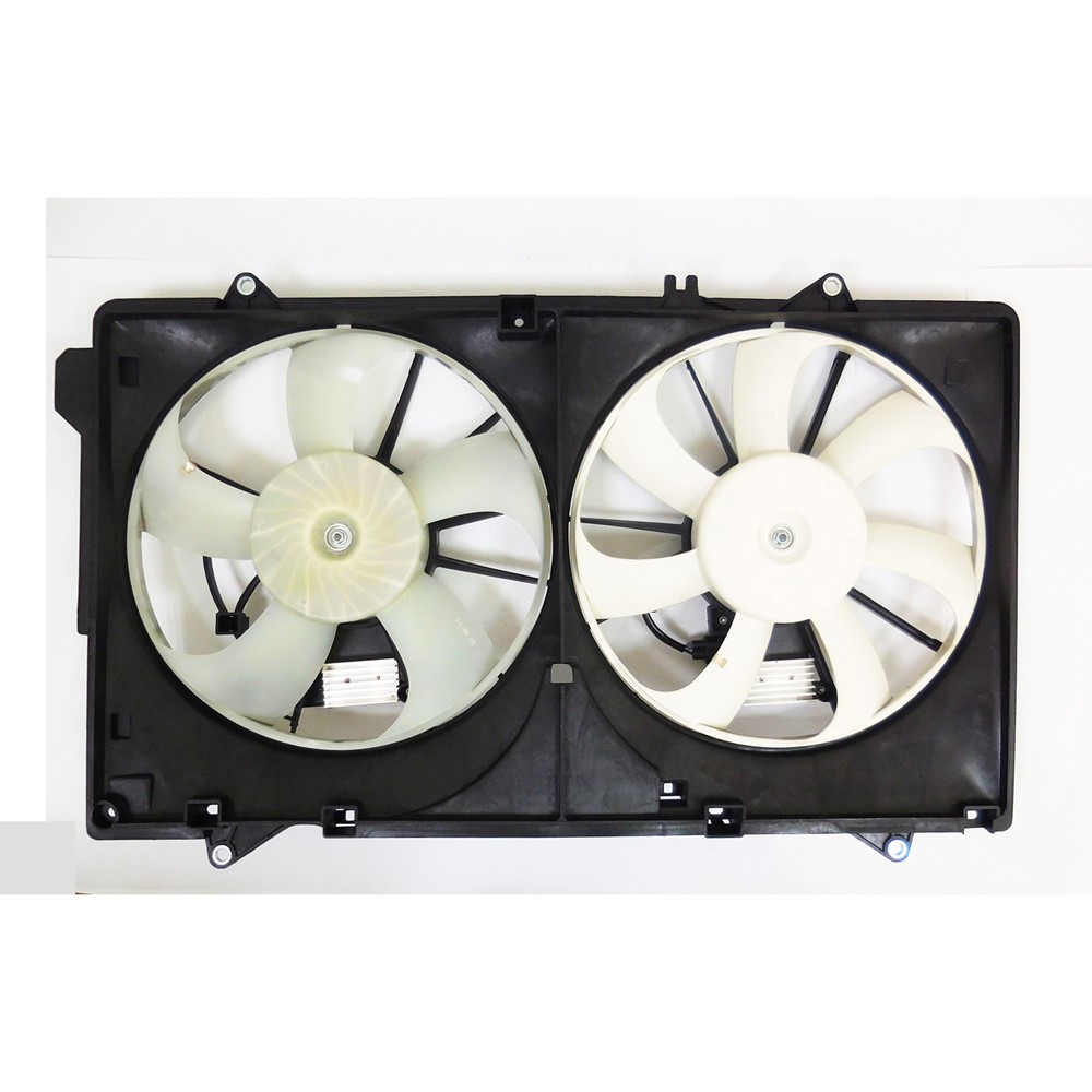 Dual Radiator And Condenser Fan Assembly For 19 Mazda CX-5