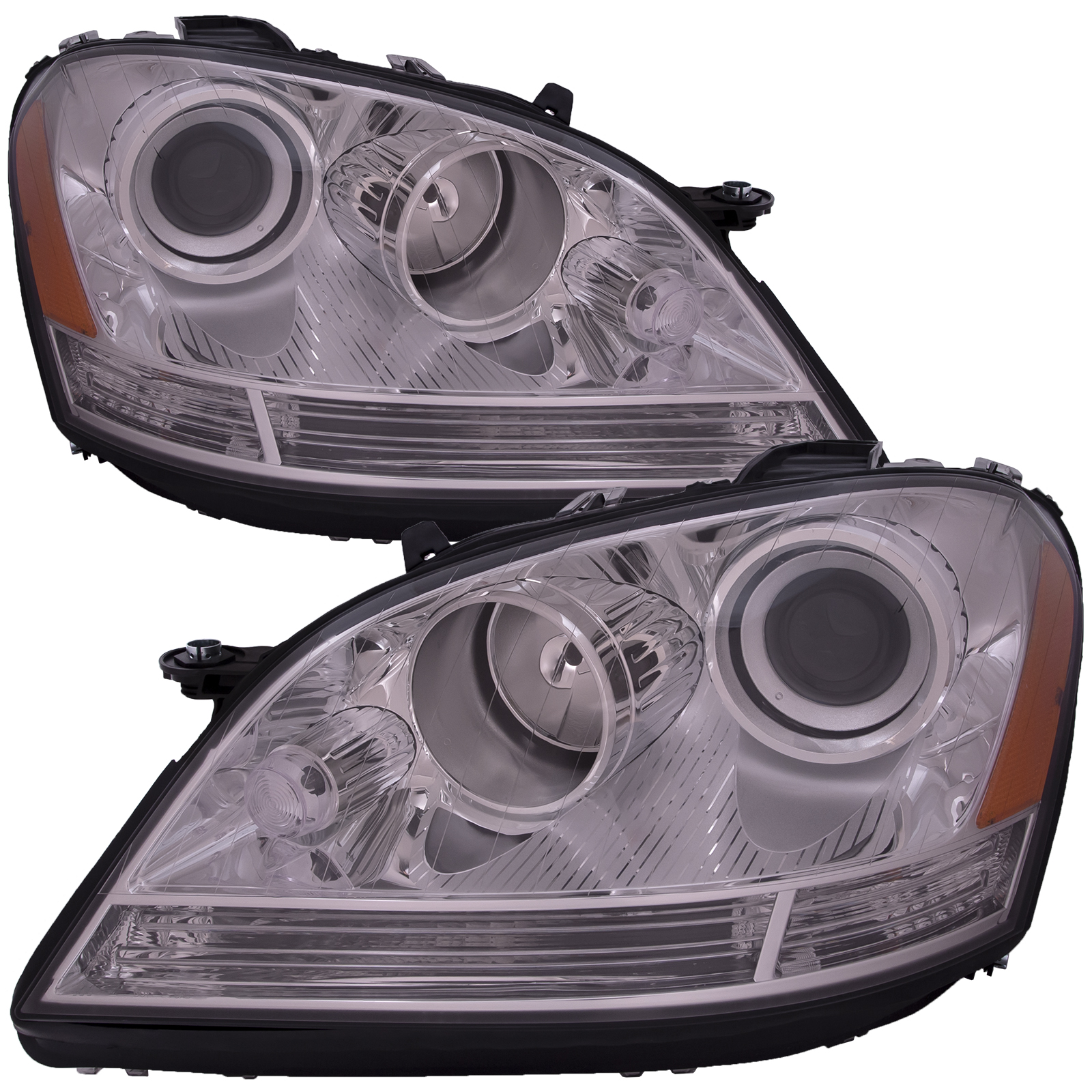 Headlight Set For 06-07 Mercedes-Benz ML350