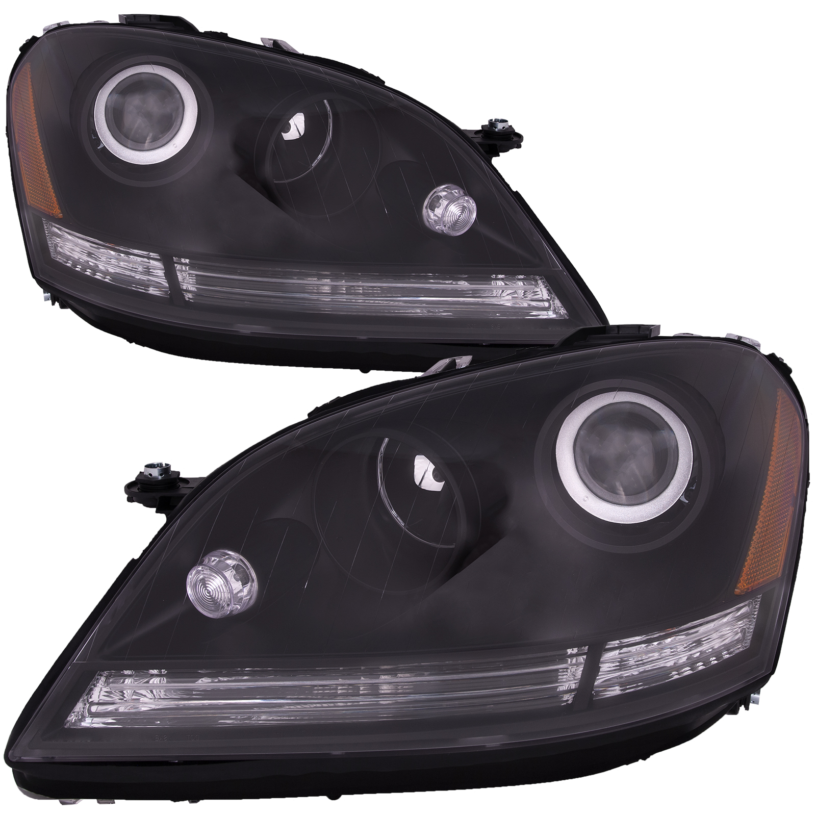 Headlight Set For 06-07 Mercedes-Benz ML350