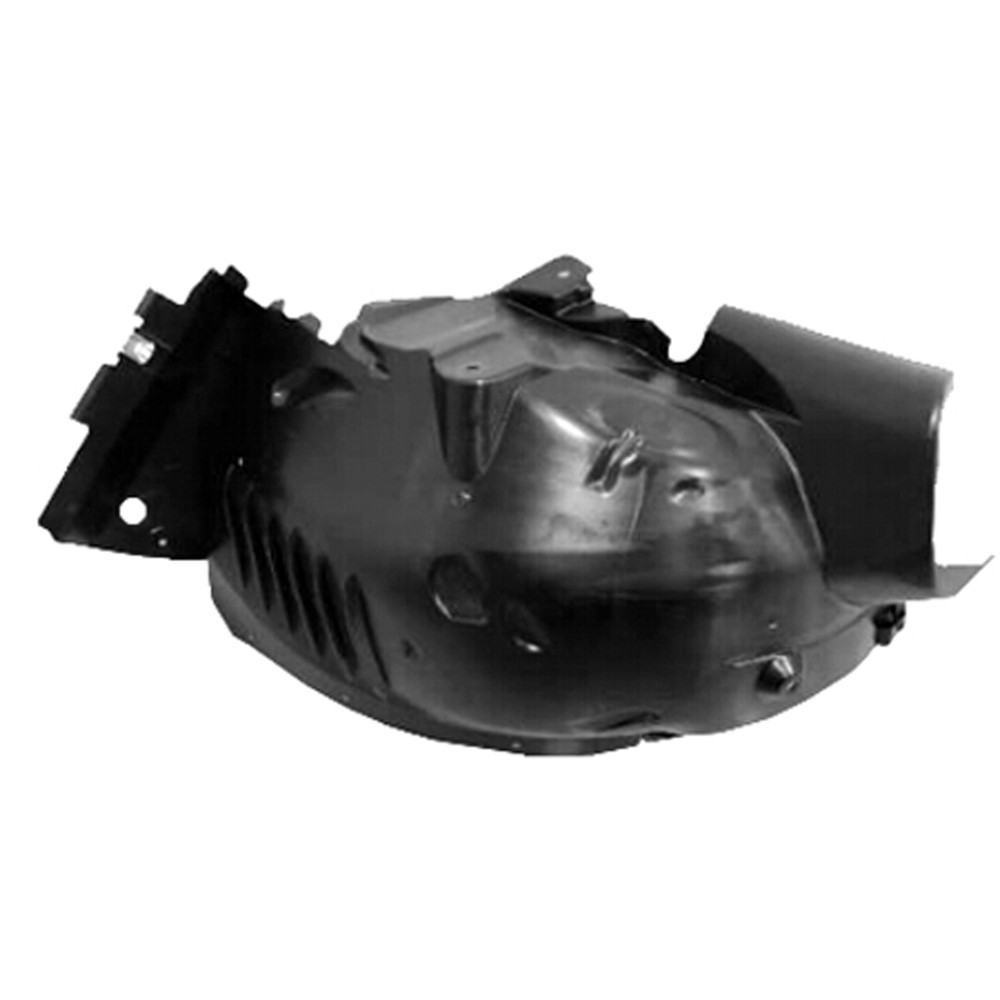 Left Driver Side Fender Liner For 12-15 Mercedes-Benz C250, 12-14 Mercedes-Benz C300, 12-15 Mercedes-Benz C350; CAPA Certified