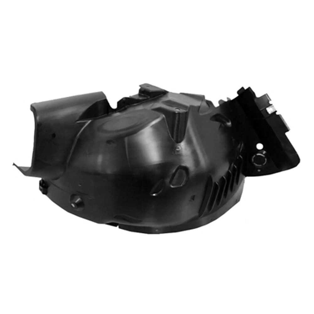 Right Passenger Side Fender Liner For 12-15 Mercedes-Benz C250, 12-14 Mercedes-Benz C300, 12-15 Mercedes-Benz C350; CAPA Certified