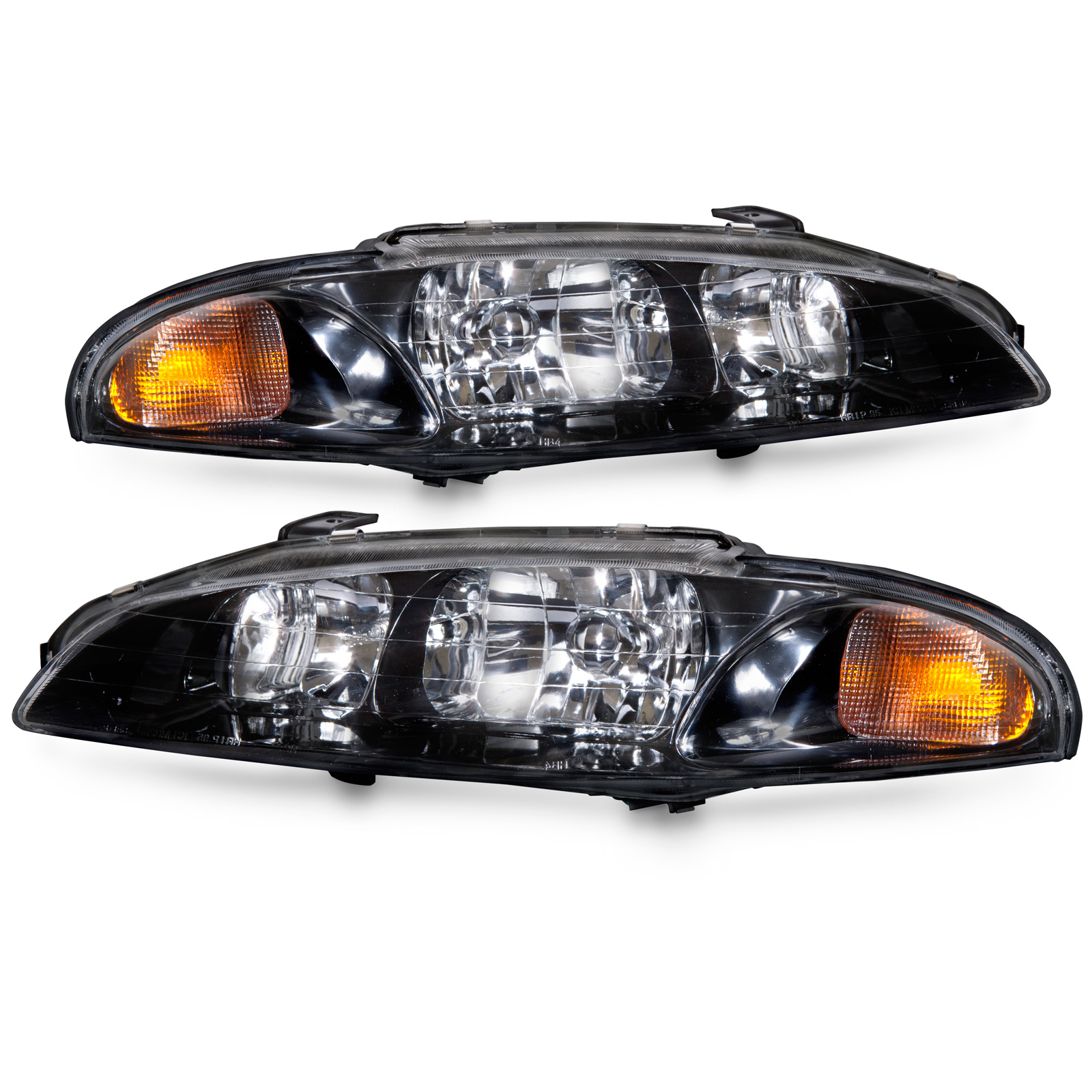 Headlight Set For 97-99 Mitsubishi Eclipse
