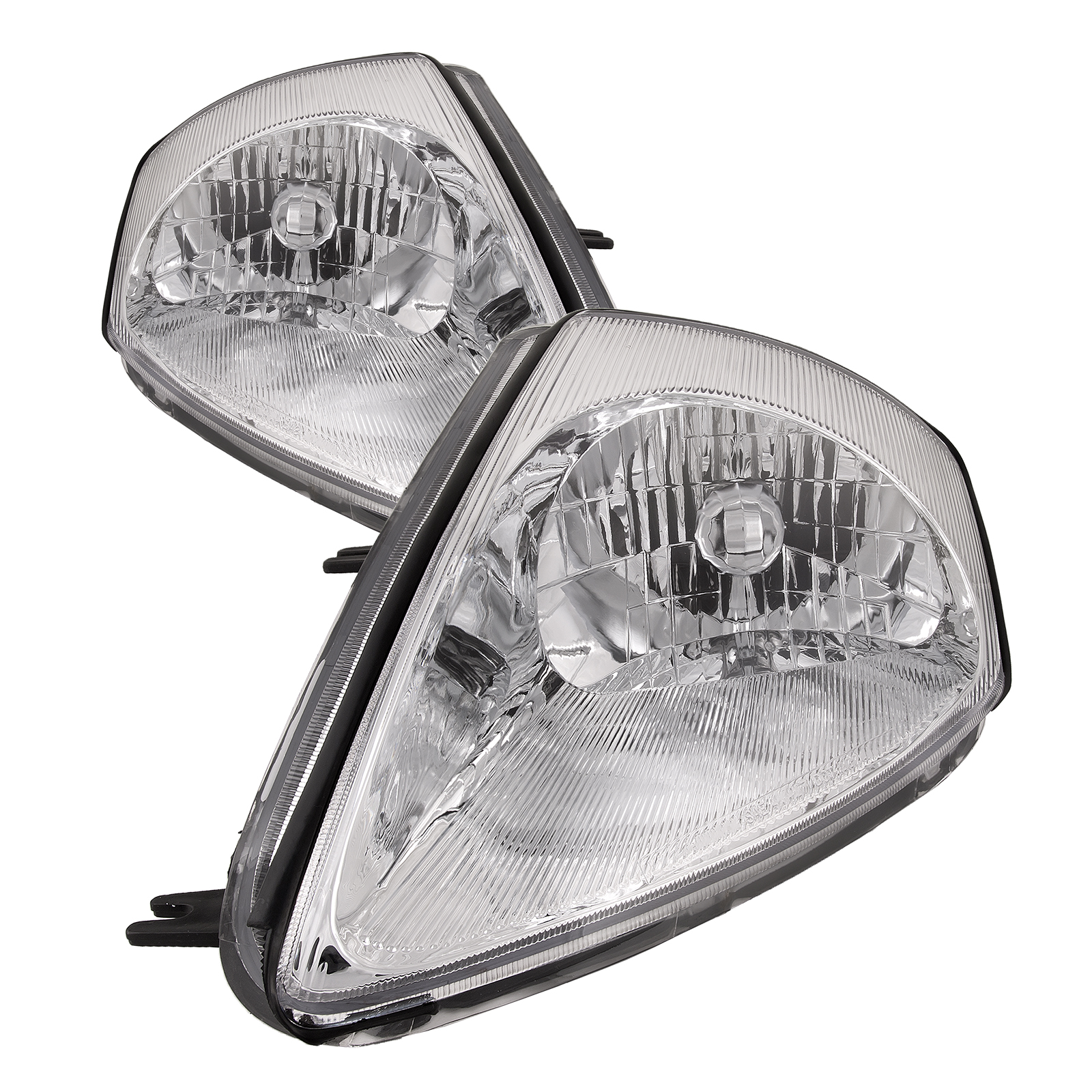 Headlight Set For 00-05 Mitsubishi Eclipse