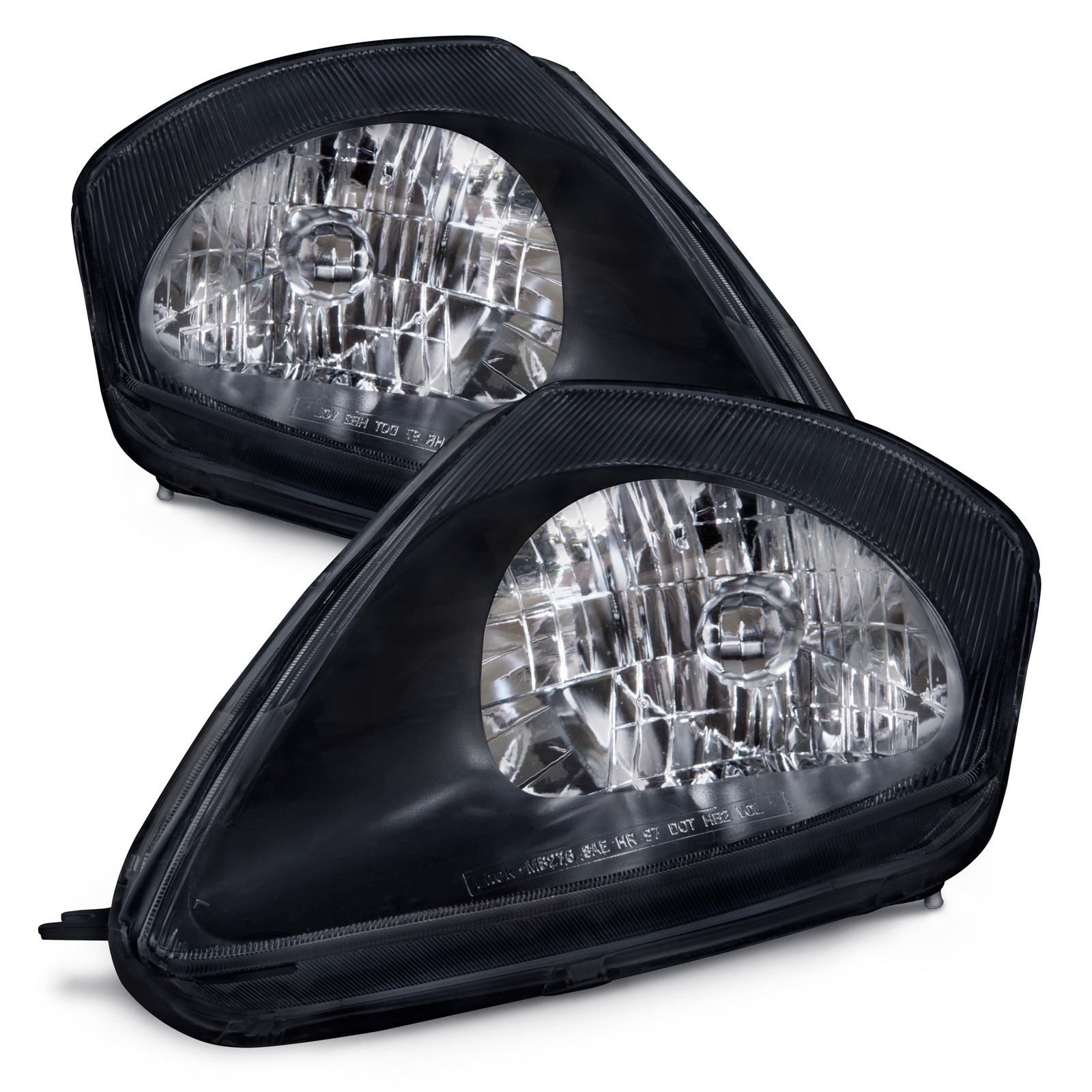 Headlight Set For 00-05 Mitsubishi Eclipse