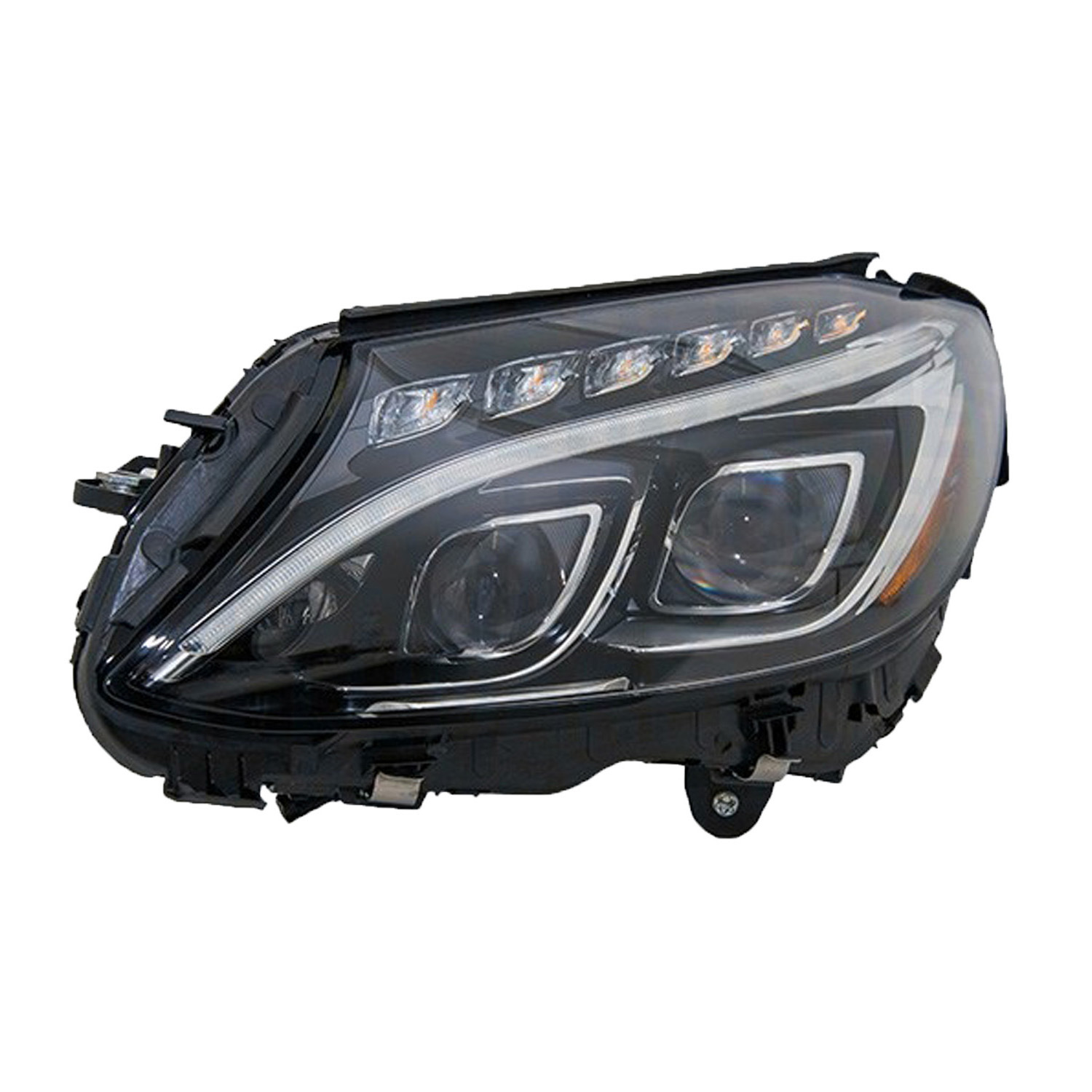 Left Driver Side Headlight For 15-18 Mercedes-Benz C300, 15 Mercedes-Benz C400, 15-18 Mercedes-Benz C63 AMG