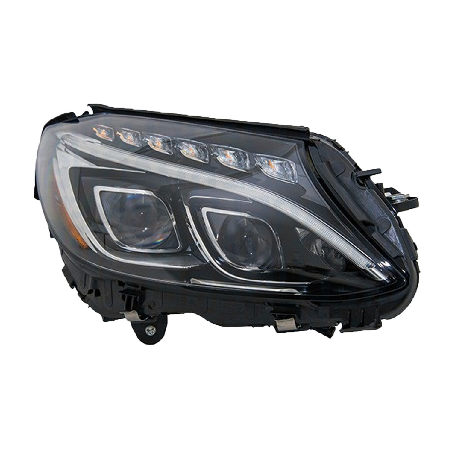 Right Passenger Side Headlight For 15-18 Mercedes-Benz C300, 15 Mercedes-Benz C400, 15-18 Mercedes-Benz C63 AMG
