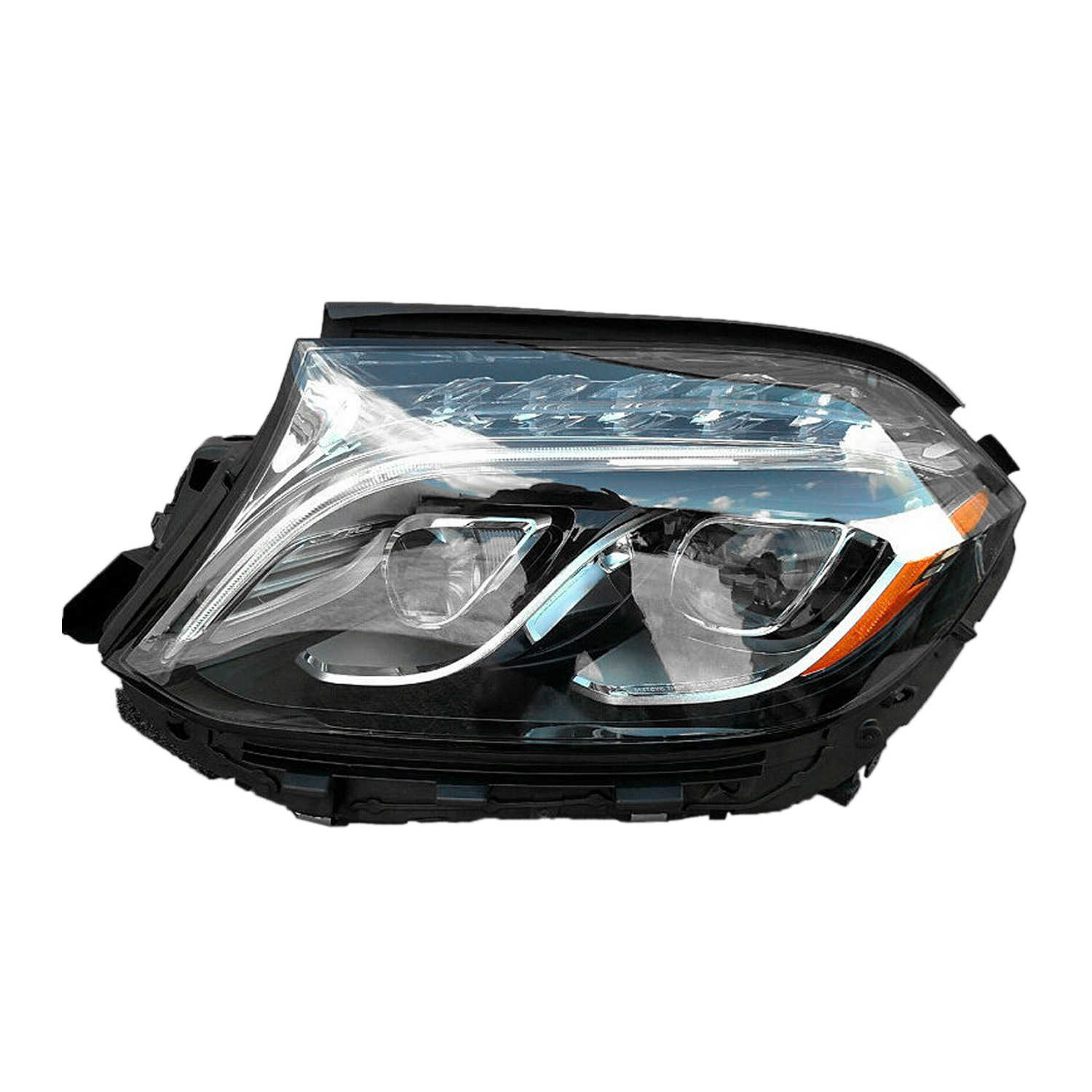 Left Driver Side Headlight For 17-18 Mercedes-Benz GLS450, 17-18 Mercedes-Benz GLS550, 17-18 Mercedes-Benz GLS63 AMG