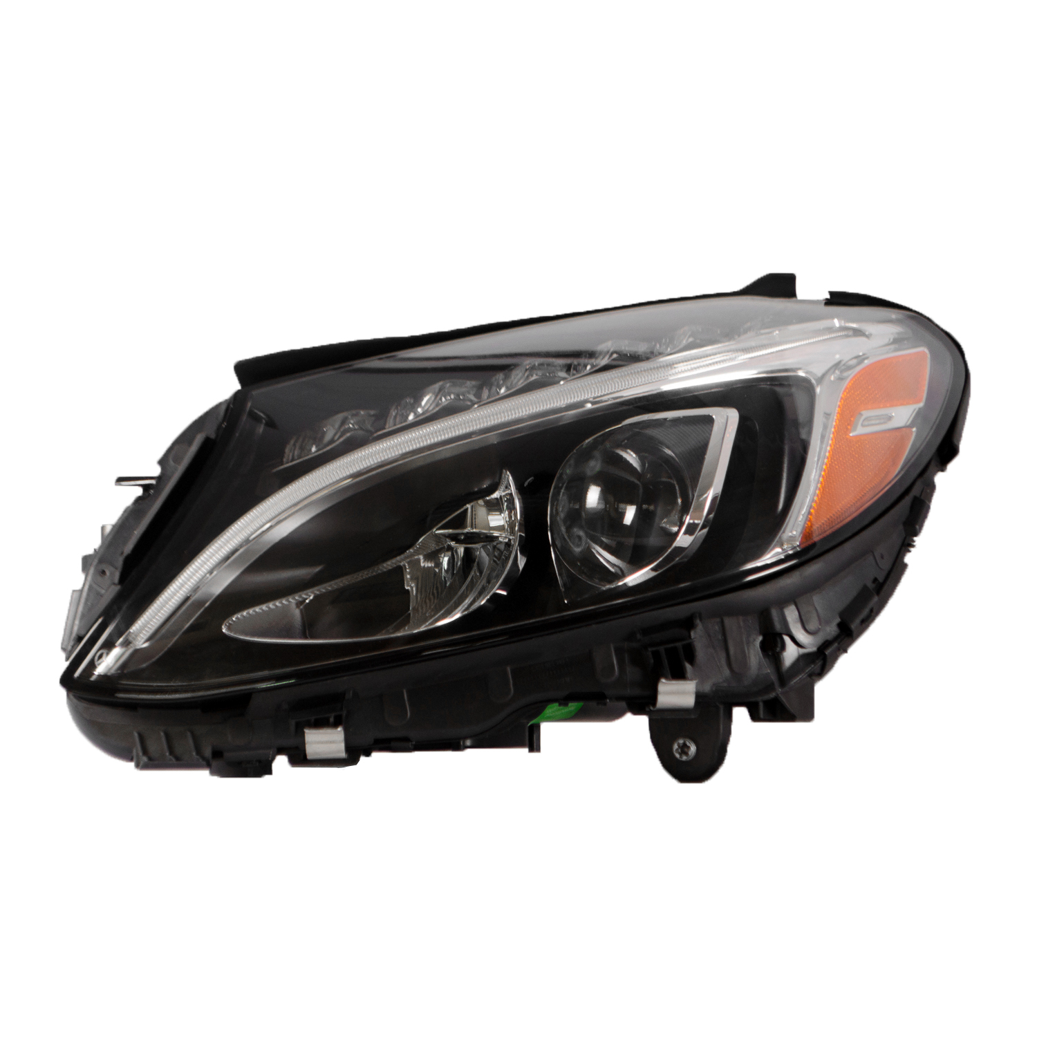 Left Driver Side Headlight For 15-18 Mercedes-Benz C300