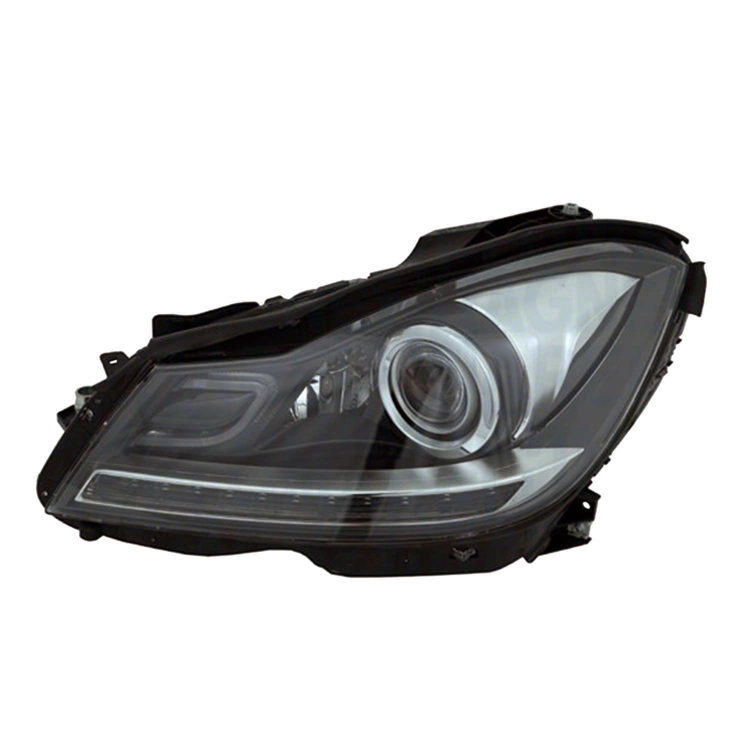 Left Driver Side Headlight For 12-15 Mercedes-Benz C250, 12-14 Mercedes-Benz C300, 12-15 Mercedes-Benz C350, 12-15 Mercedes-Benz C63 AMG