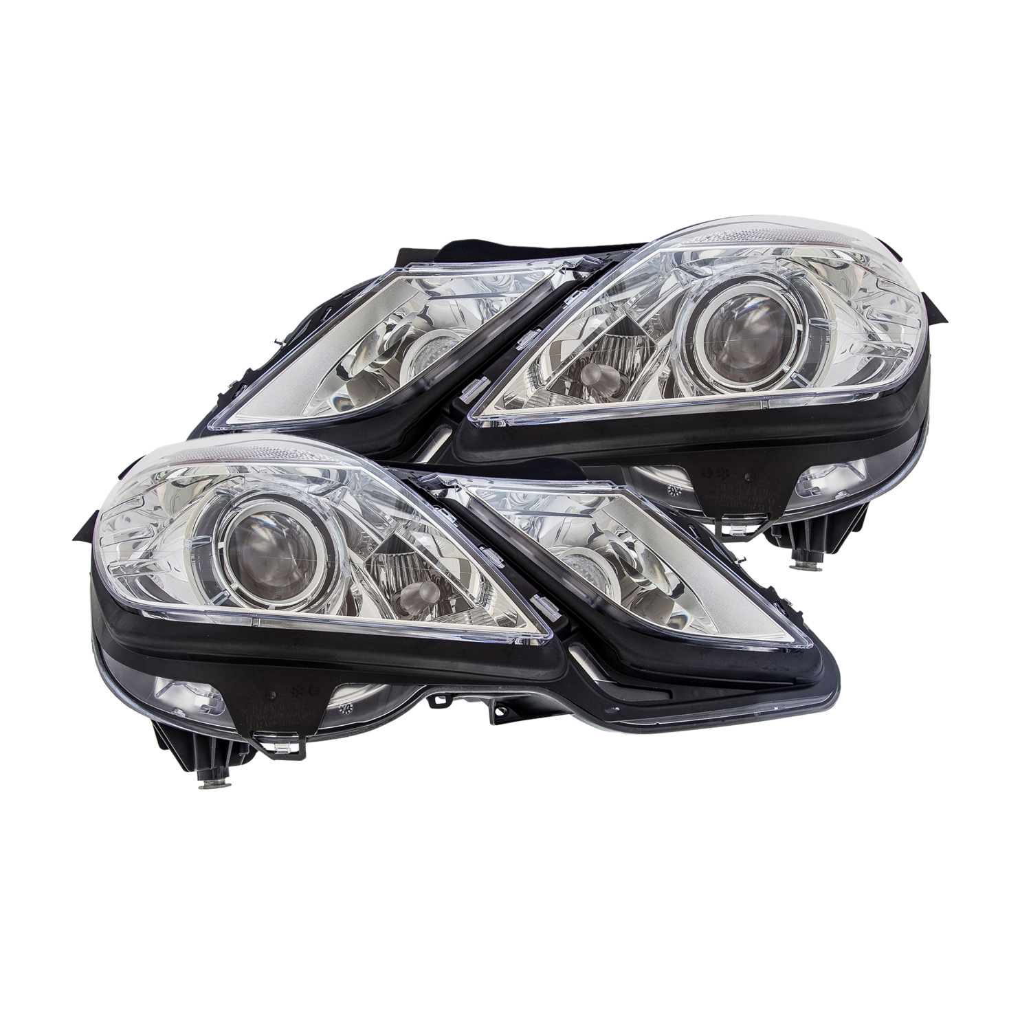 Headlight Set For 10-14 Mercedes-Benz E-350, 10-14 Mercedes-Benz E350, 10-14 Mercedes-Benz E550