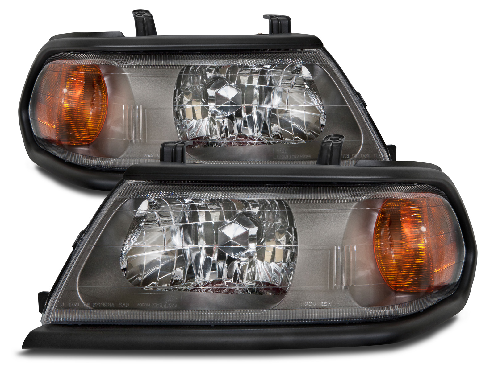 Headlight Set For 00-04 Mitsubishi Montero Sport