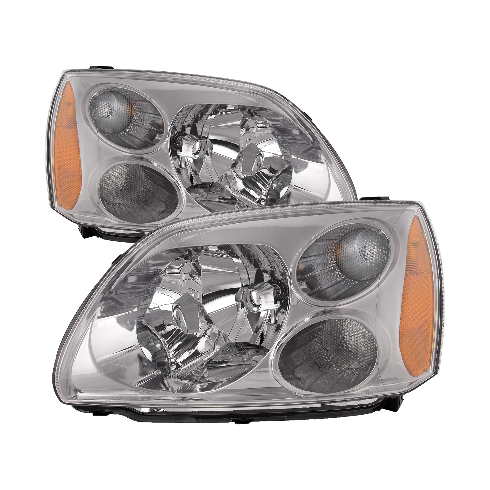 Headlight Set For 04-11 Mitsubishi Galant