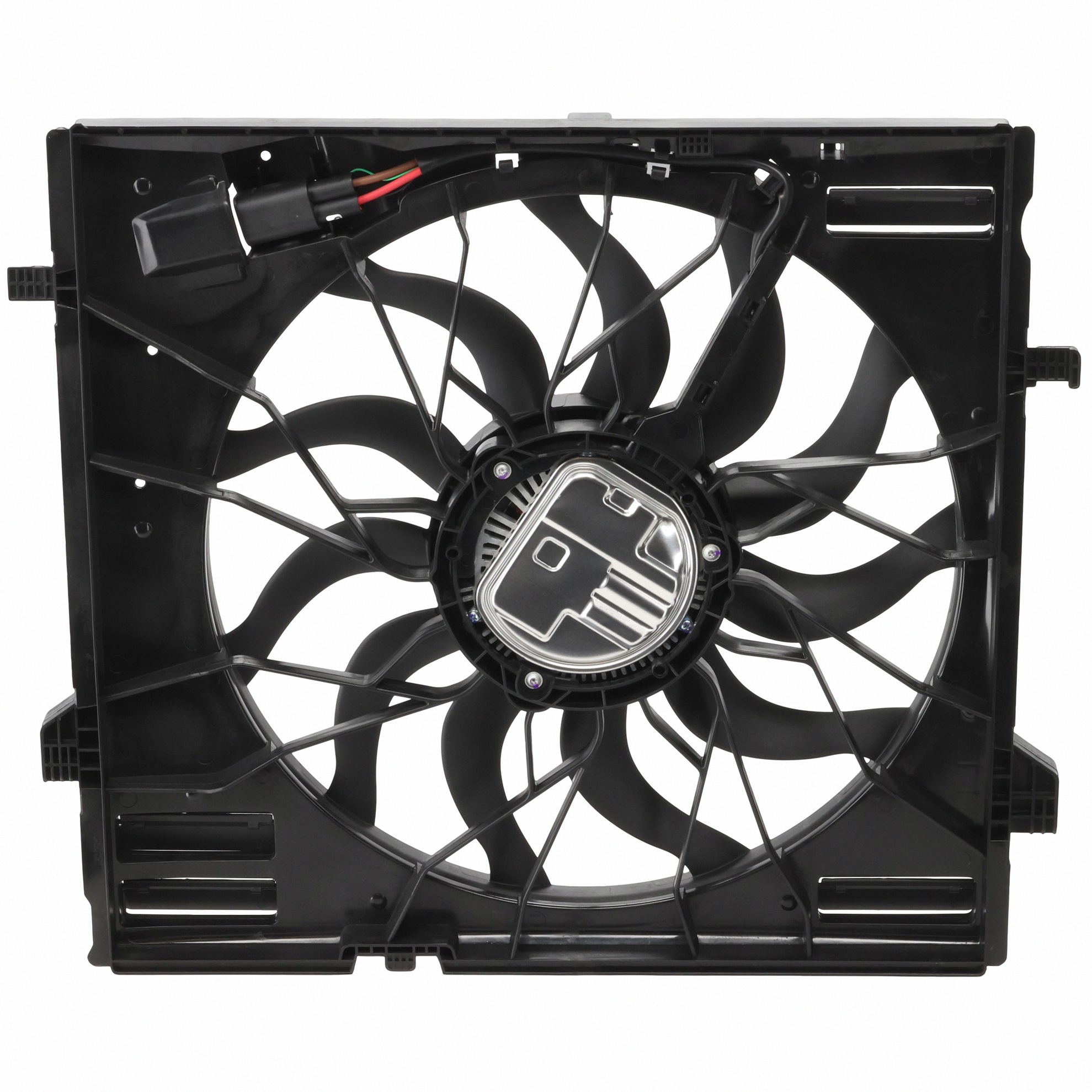 Dual Radiator And Condenser Fan Assembly For 2012-2019 Mercedes-Benz