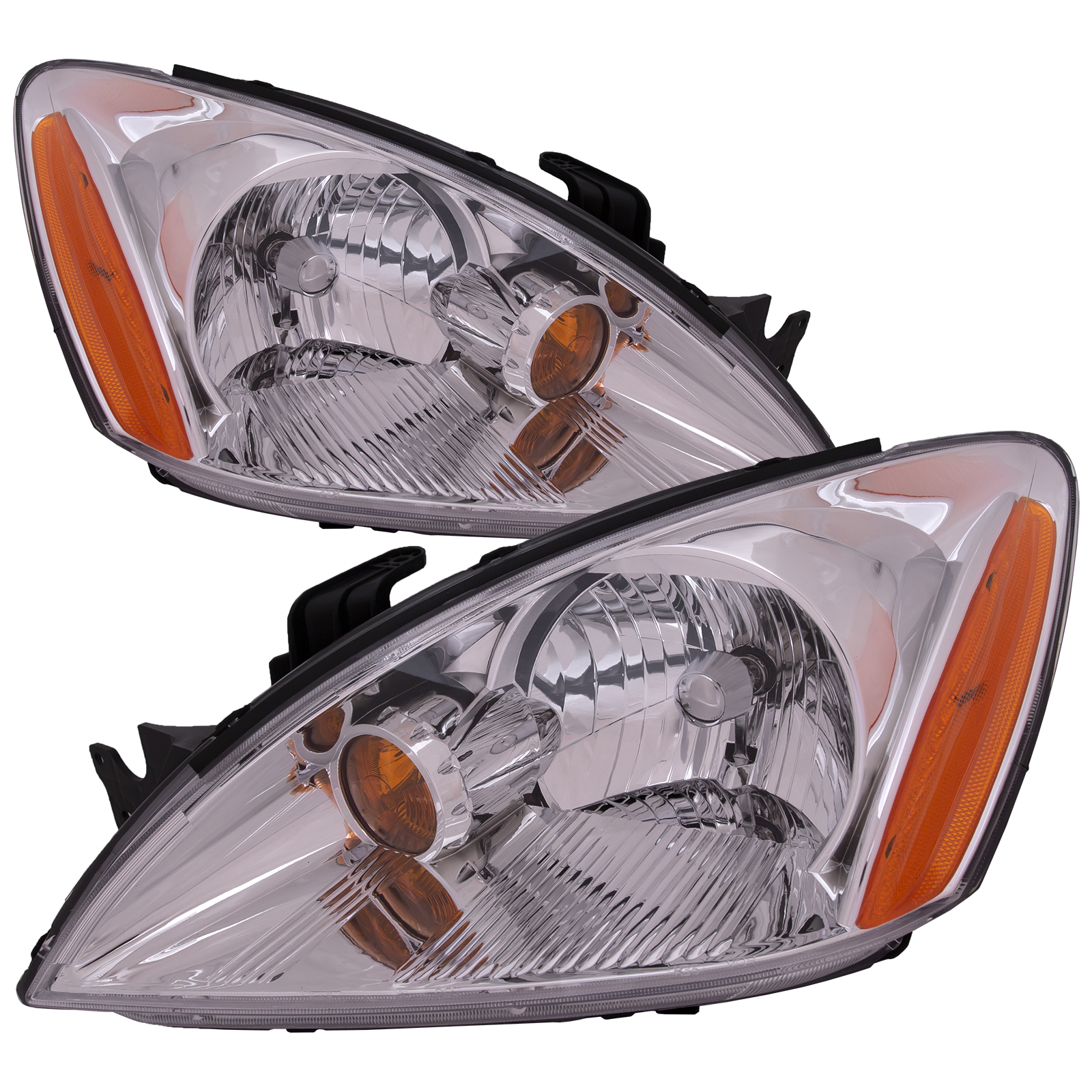 Headlight Set For 04-07 Mitsubishi Lancer