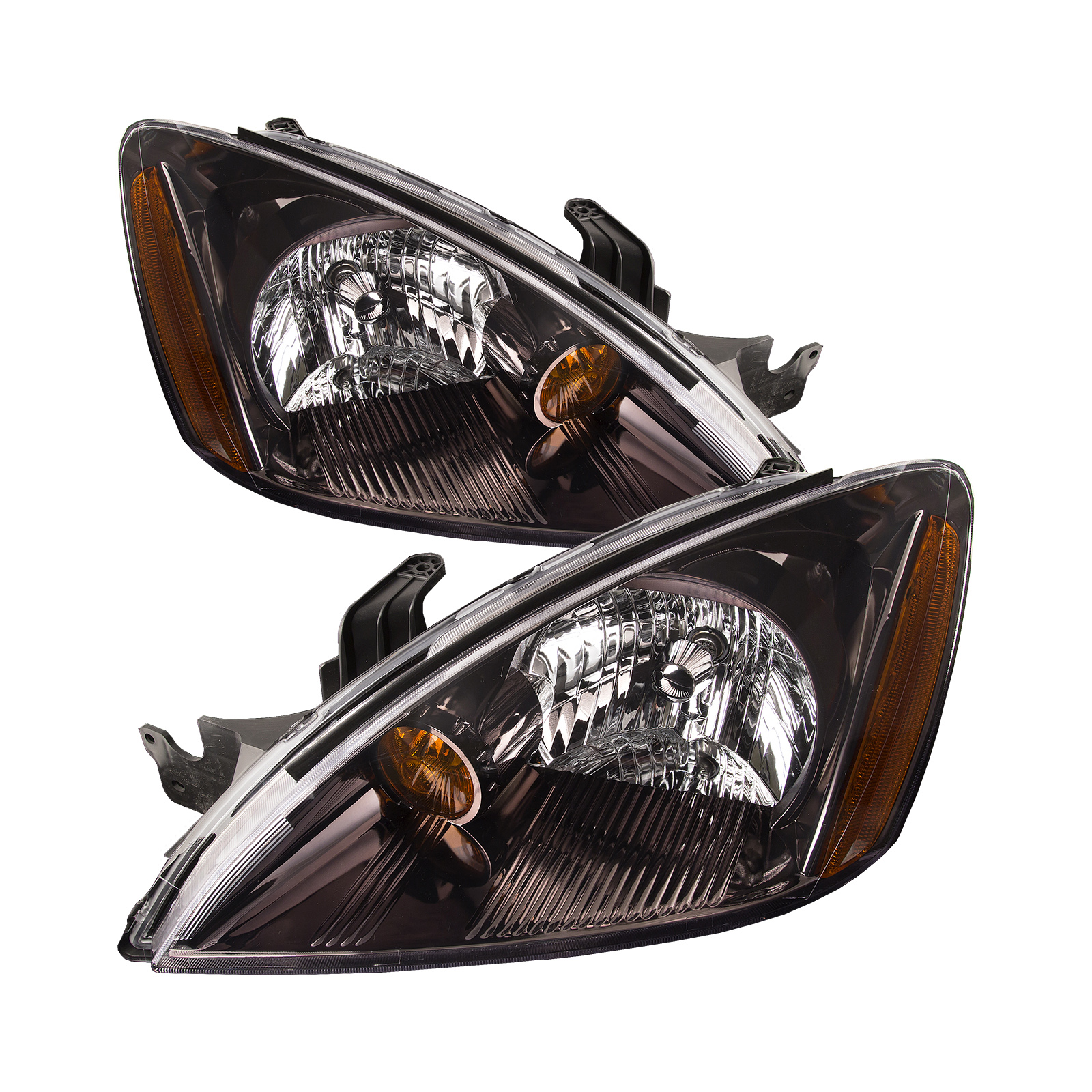 Headlight Set For 04-07 Mitsubishi Lancer