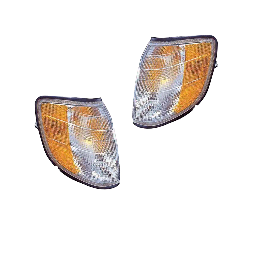 Park Light Set For 95-99 Mercedes-Benz S320, 95-99 Mercedes-Benz S420, 95-99 Mercedes-Benz S500, 95-99 Mercedes-Benz S600