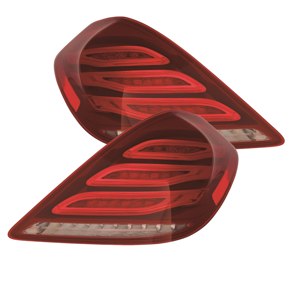 Tail Light Set For 14-17 Mercedes-Benz S550, 15-17 Mercedes-Benz S600