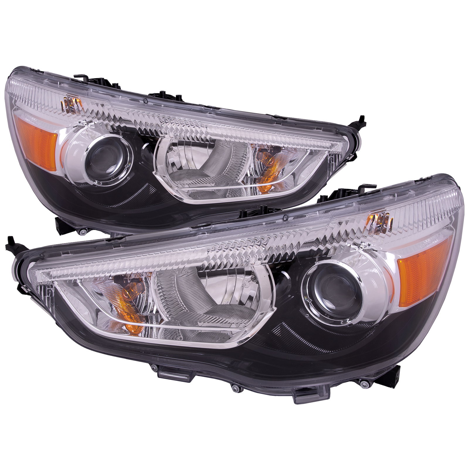 Headlight Set For 11-19 Mitsubishi Outlander Sport