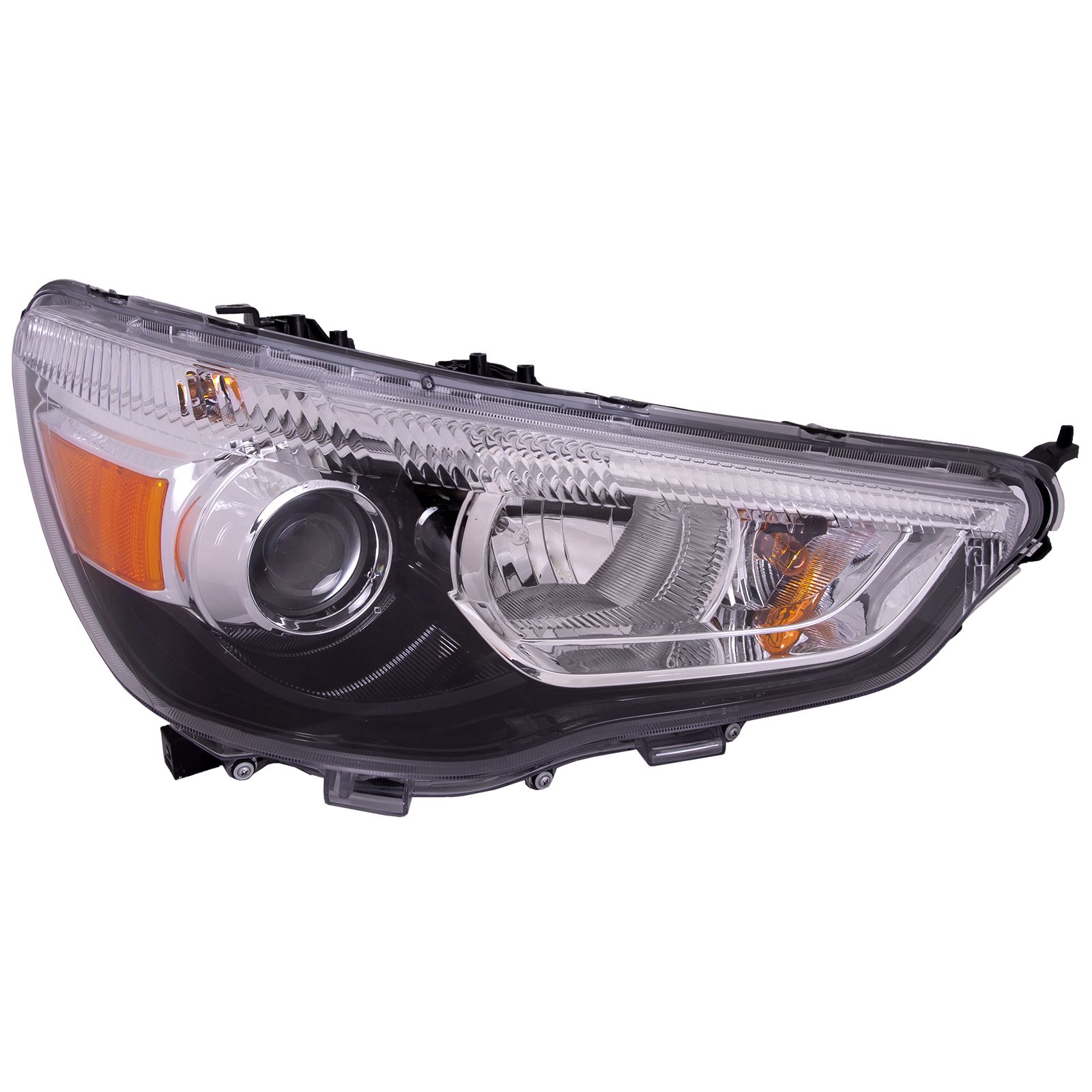 Right Passenger Side Headlight For 11-19 Mitsubishi Outlander Sport