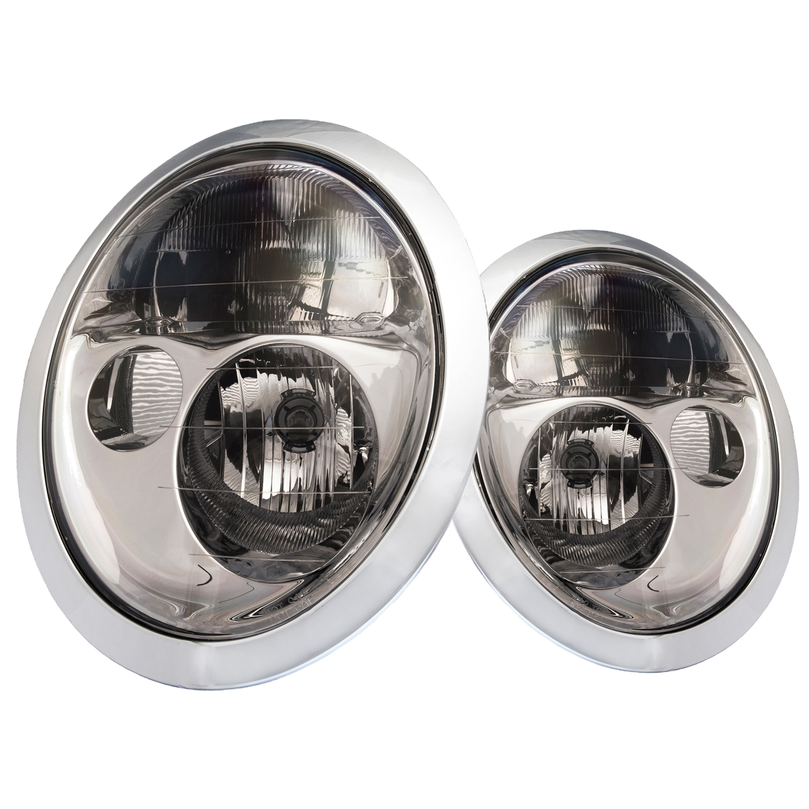 Headlight Set For 02-04 Mini Cooper