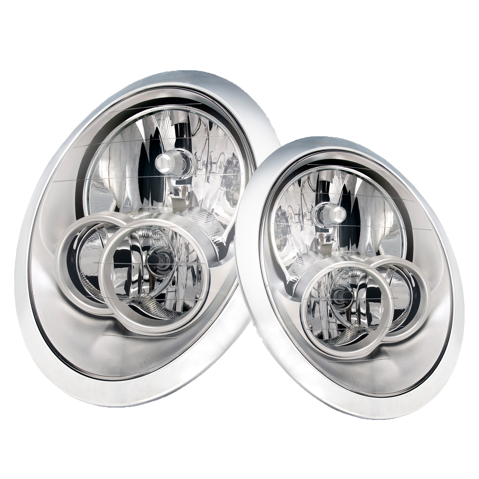 Headlight Set For 05-08 Mini Cooper
