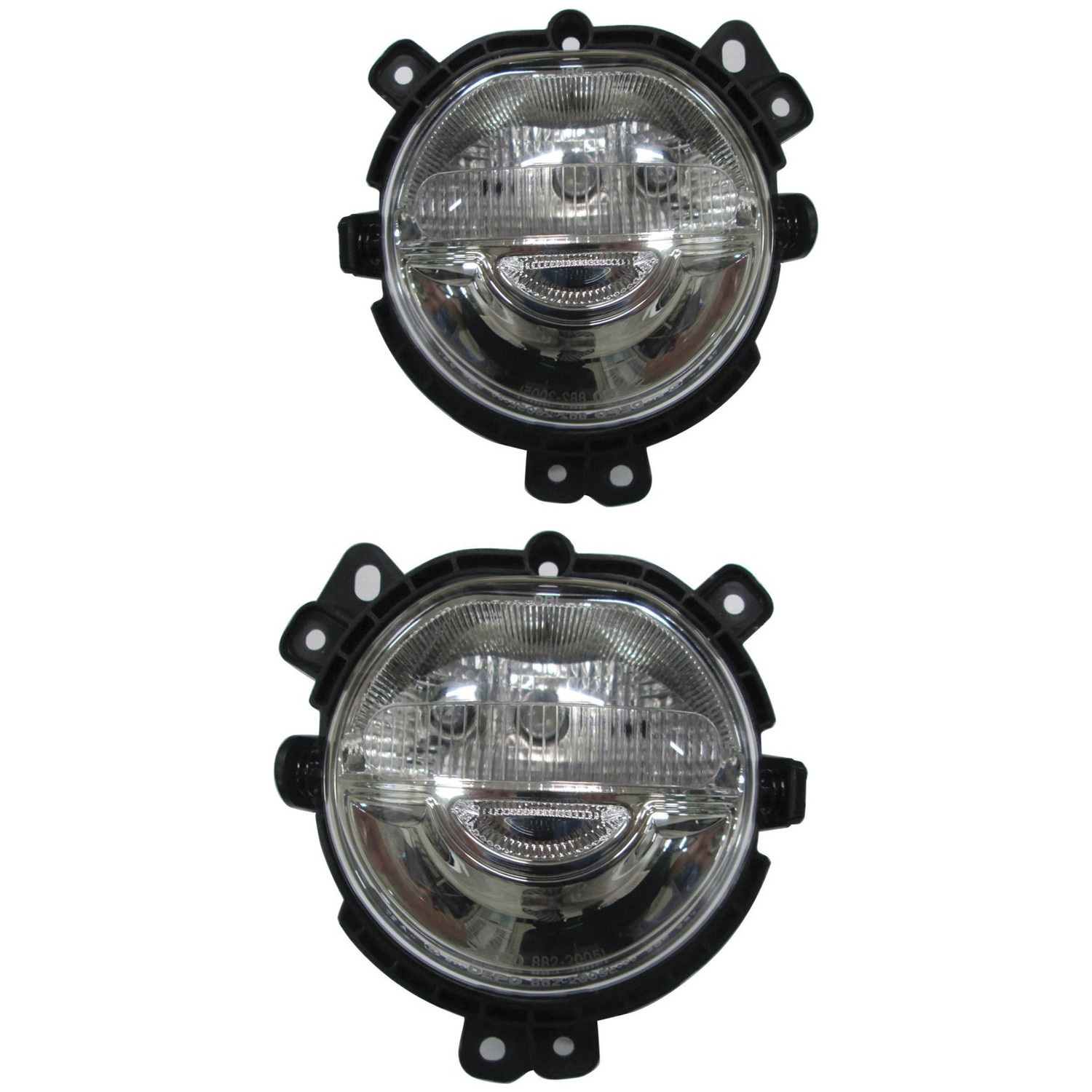Daytime Running Light Set For 17-20 Mini Cooper Countryman; CAPA Certified