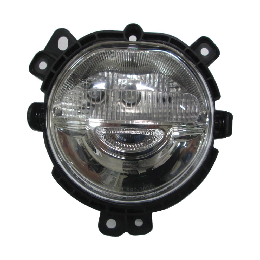 Left Driver Side Daytime Running Light For 17-20 Mini Cooper Countryman; CAPA Certified