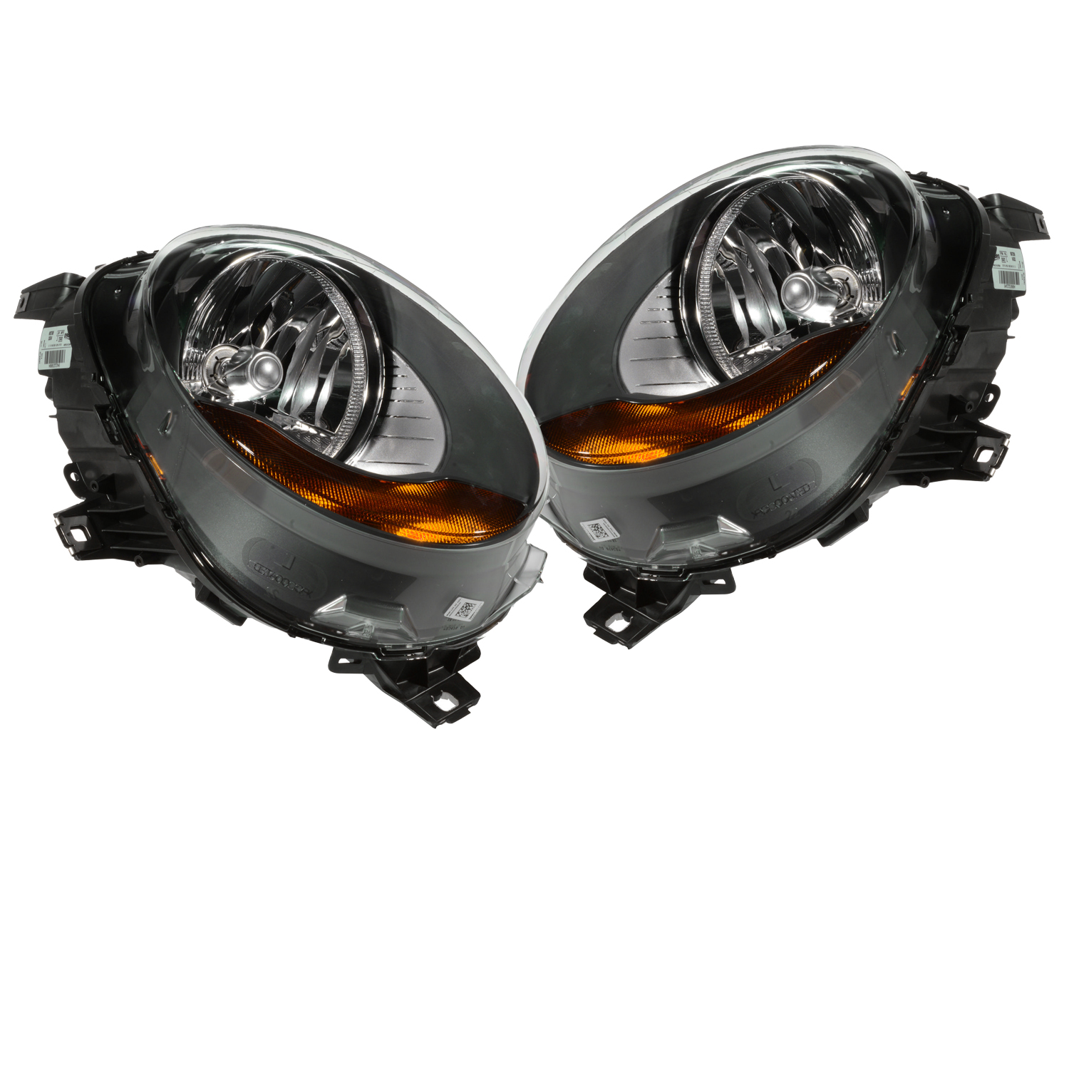 Headlight Set For 14-18 Mini Cooper