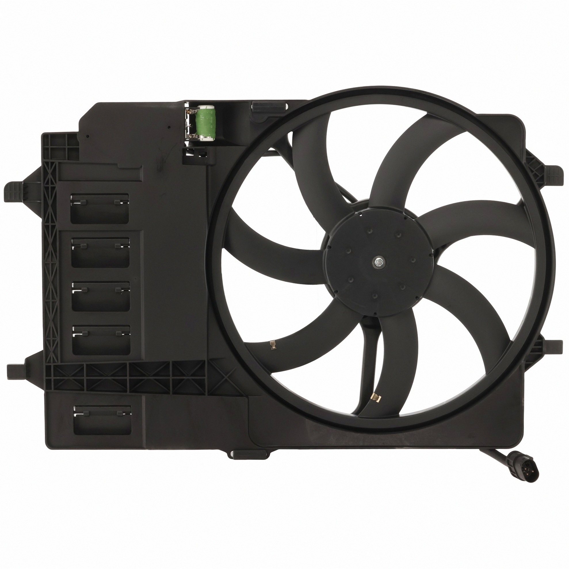 Dual Radiator And Condenser Fan Assembly For 03-08 Mini Cooper