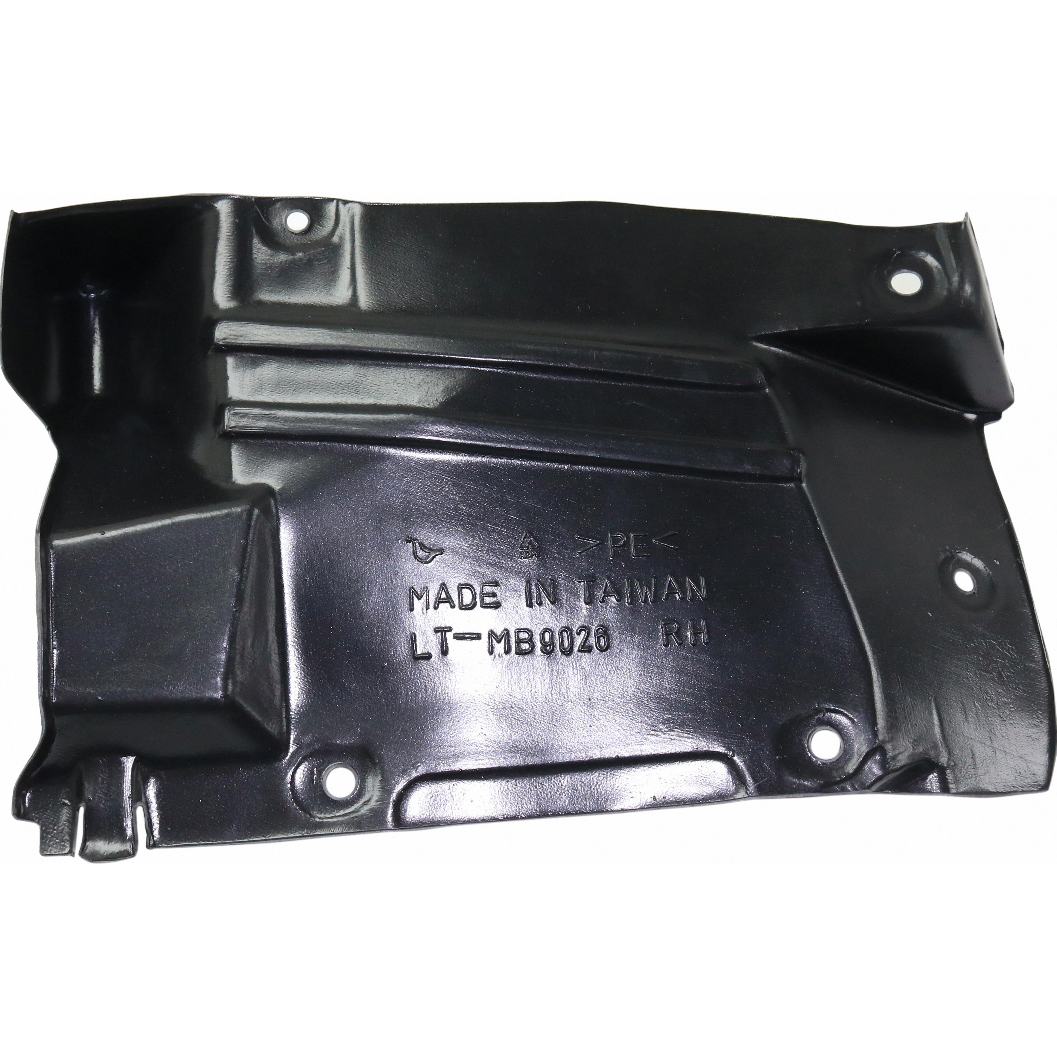 Right Passenger Side Undercar Shield For 18-19 Mitsubishi Eclipse Cross, 14-20 Mitsubishi Outlander, 18-20 Mitsubishi Outlander PHEV