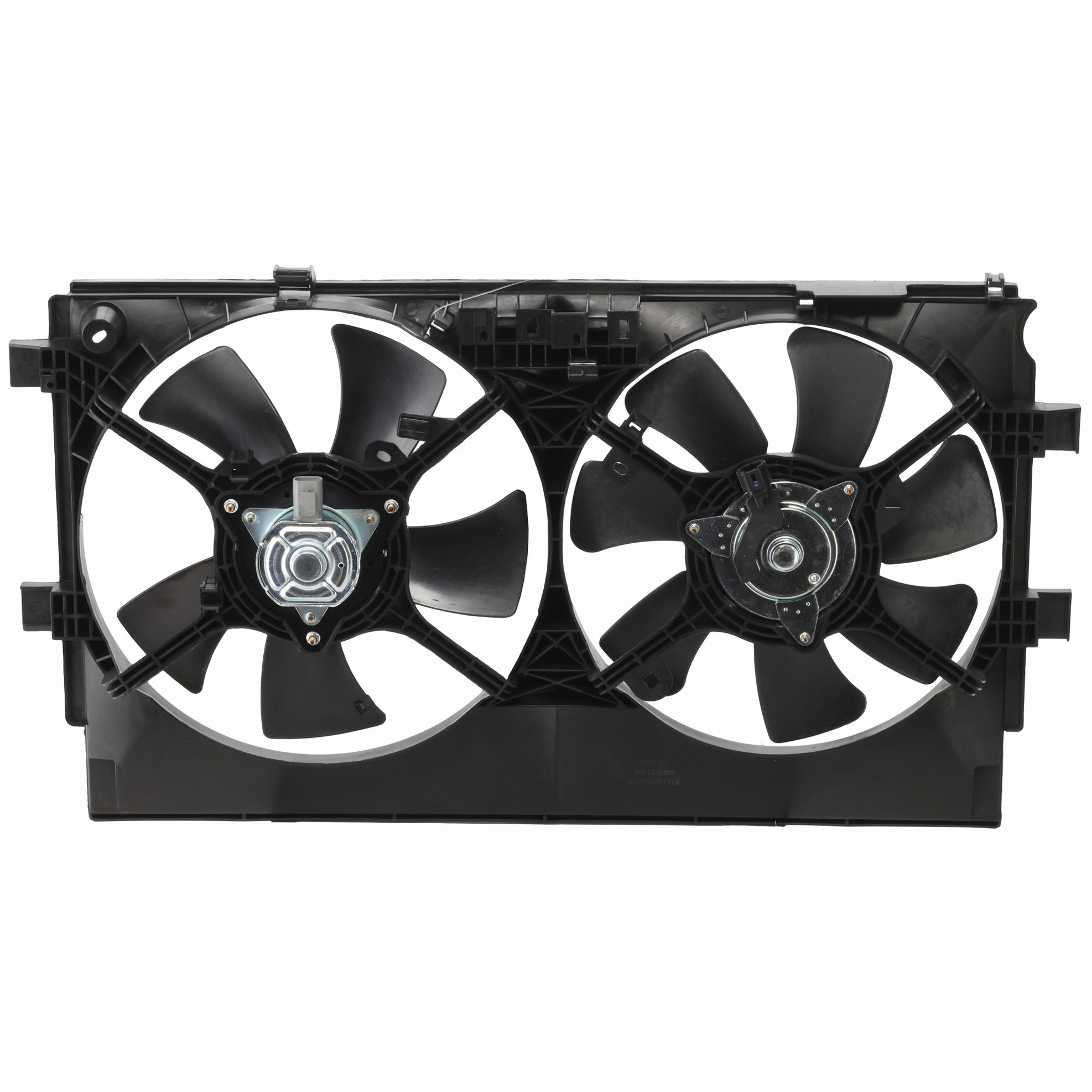 Dual Radiator And Condenser Fan Assembly For 11-12 Mitsubishi Outlander Sport, 11-12 Mitsubishi RVR