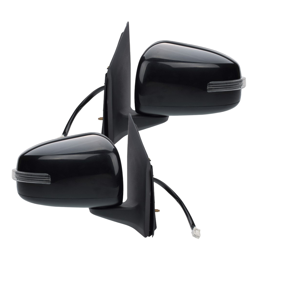 Door Mirror Set For 15-22 Mitsubishi Mirage, 17-22 Mitsubishi Mirage G4