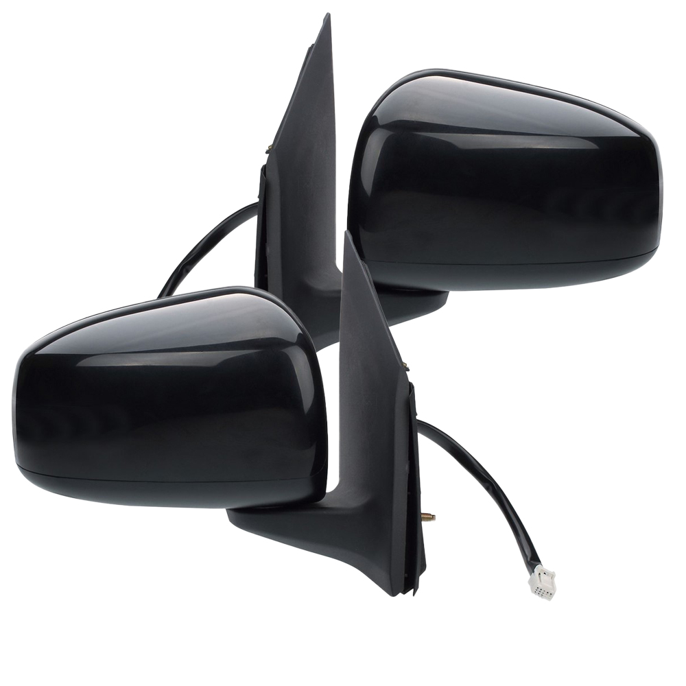 Door Mirror Set For 14-22 Mitsubishi Mirage, 17-22 Mitsubishi Mirage G4