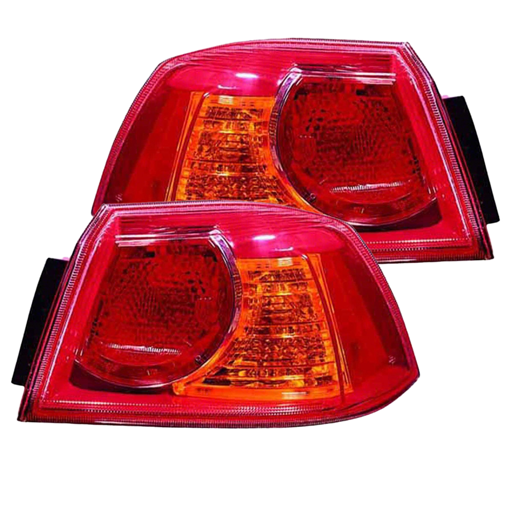 Tail Light Set For 08-13 Mitsubishi Lancer