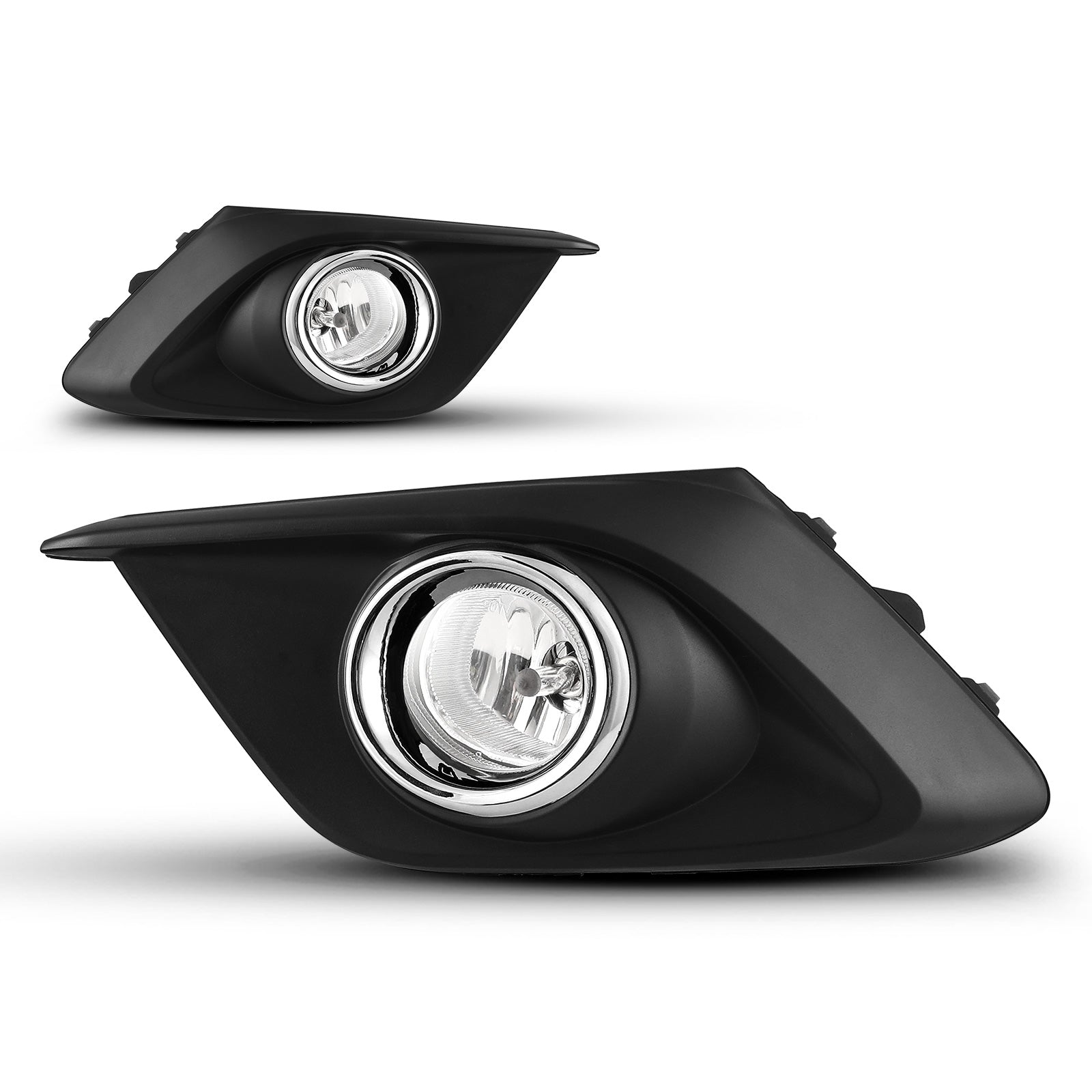 Halogen Fog Light Kit With Clear Lens For 2014-2016 Mazda 3