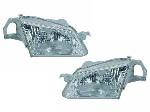 Headlight Set For 99-00 Mazda Protege