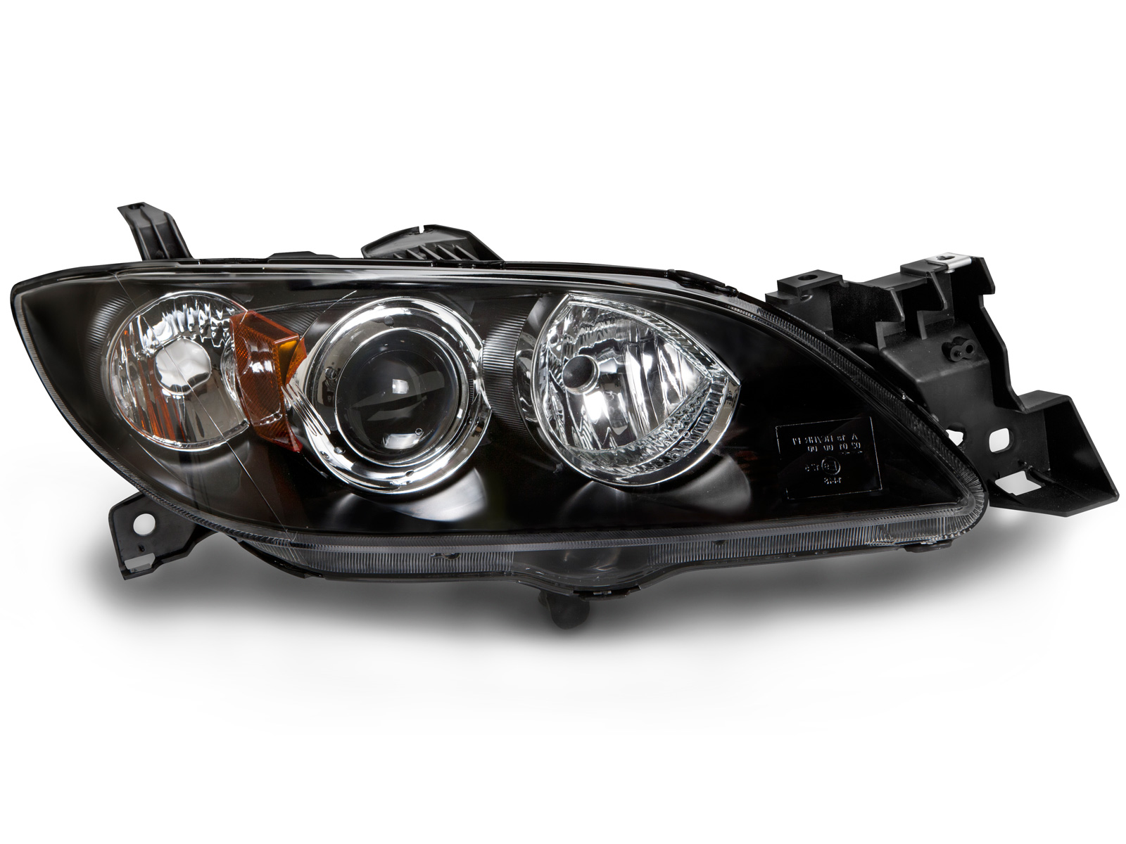 Right Passenger Side Headlight For 04-09 Mazda 3